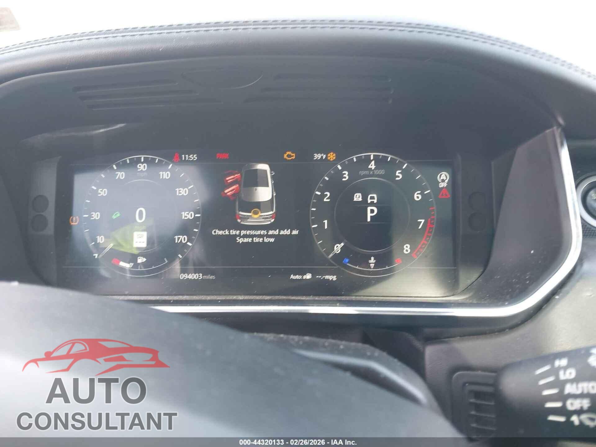 LAND ROVER RANGE ROVER 2020 - SALGV5SE5LA599877