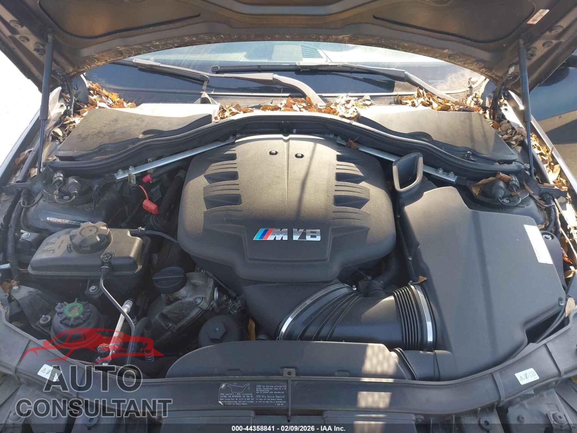 BMW M3 2011 - WBSPM9C53BE202540