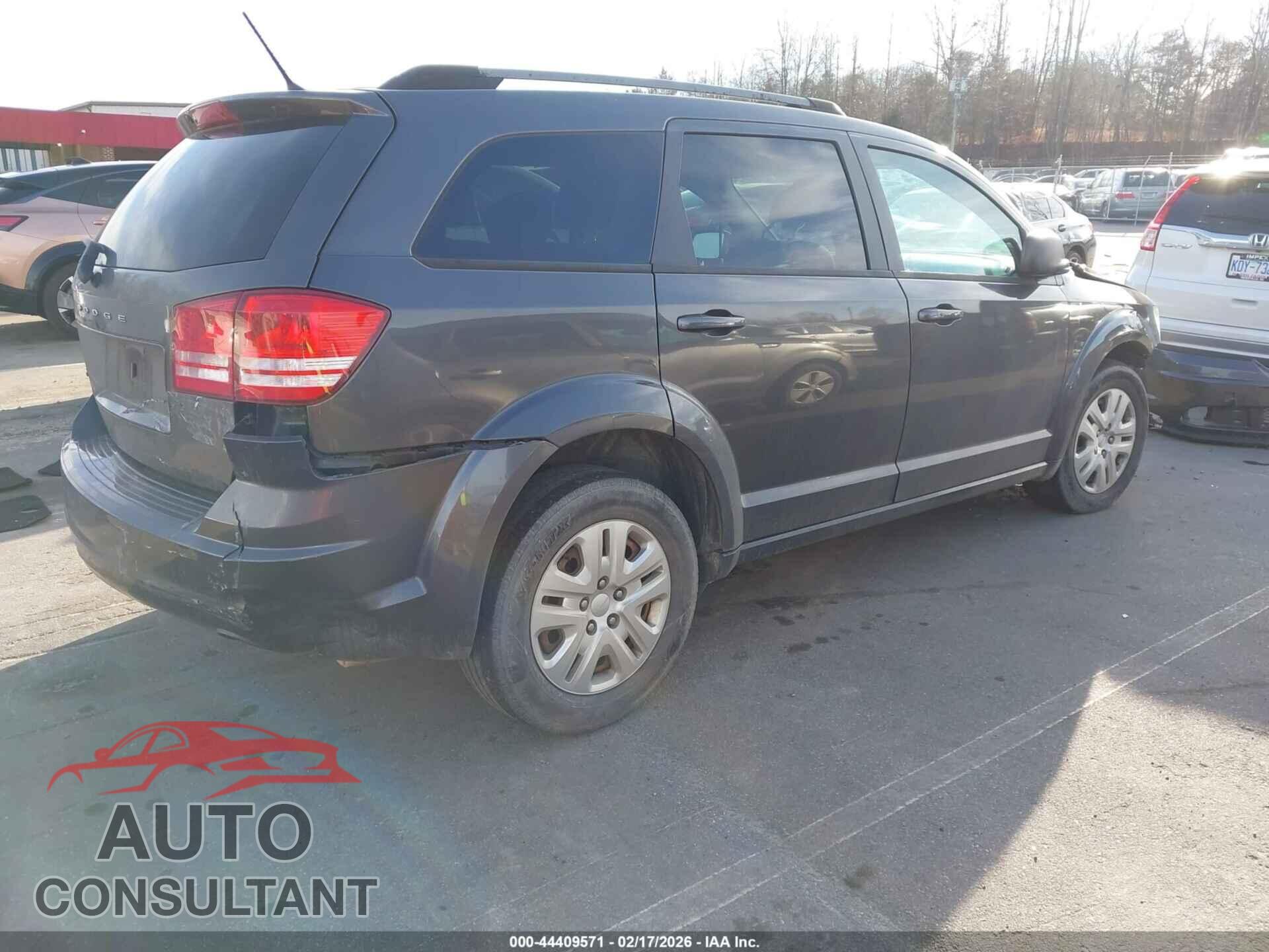 DODGE JOURNEY 2017 - 3C4PDCAB1HT676380
