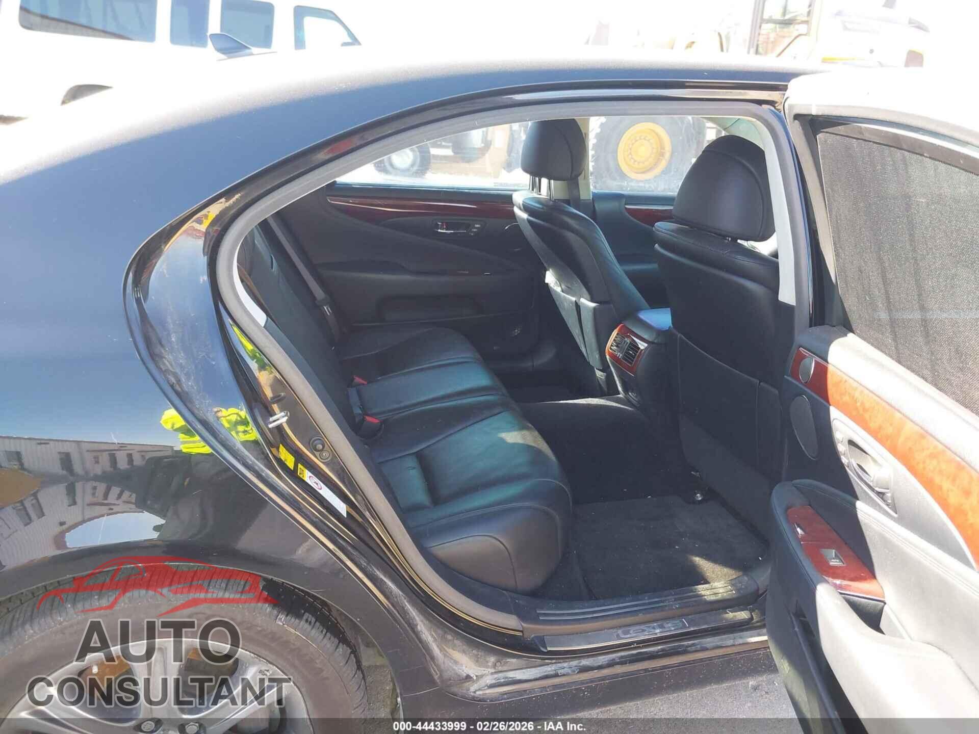 LEXUS LS 460 2009 - JTHDL46F995000539