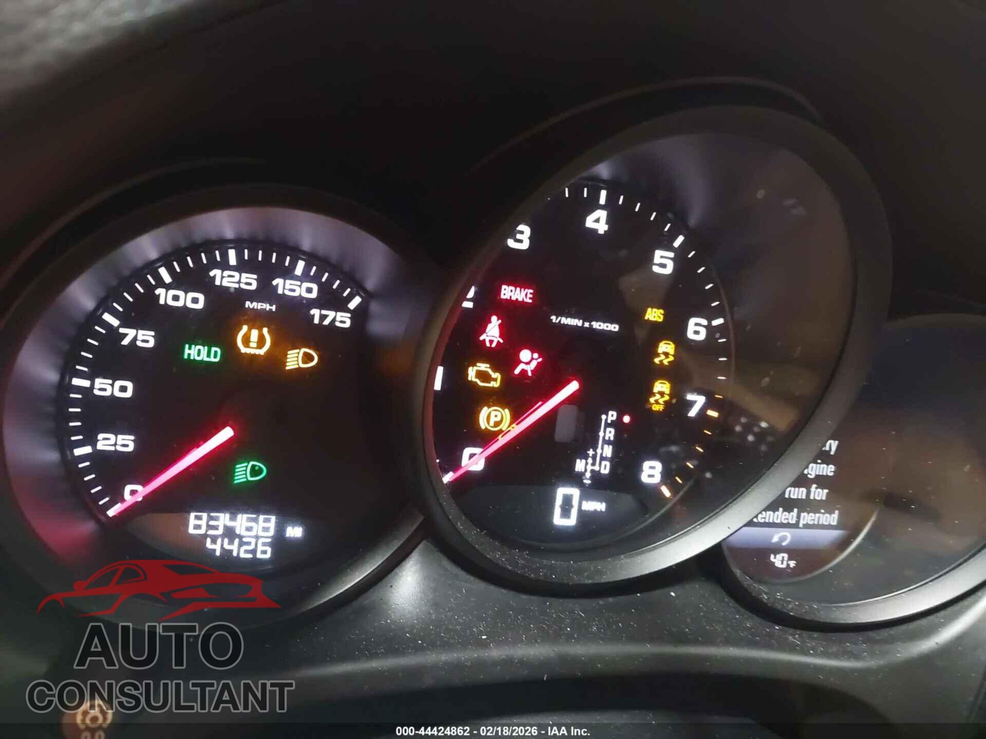 PORSCHE MACAN 2018 - WP1AA2A54JLB11334