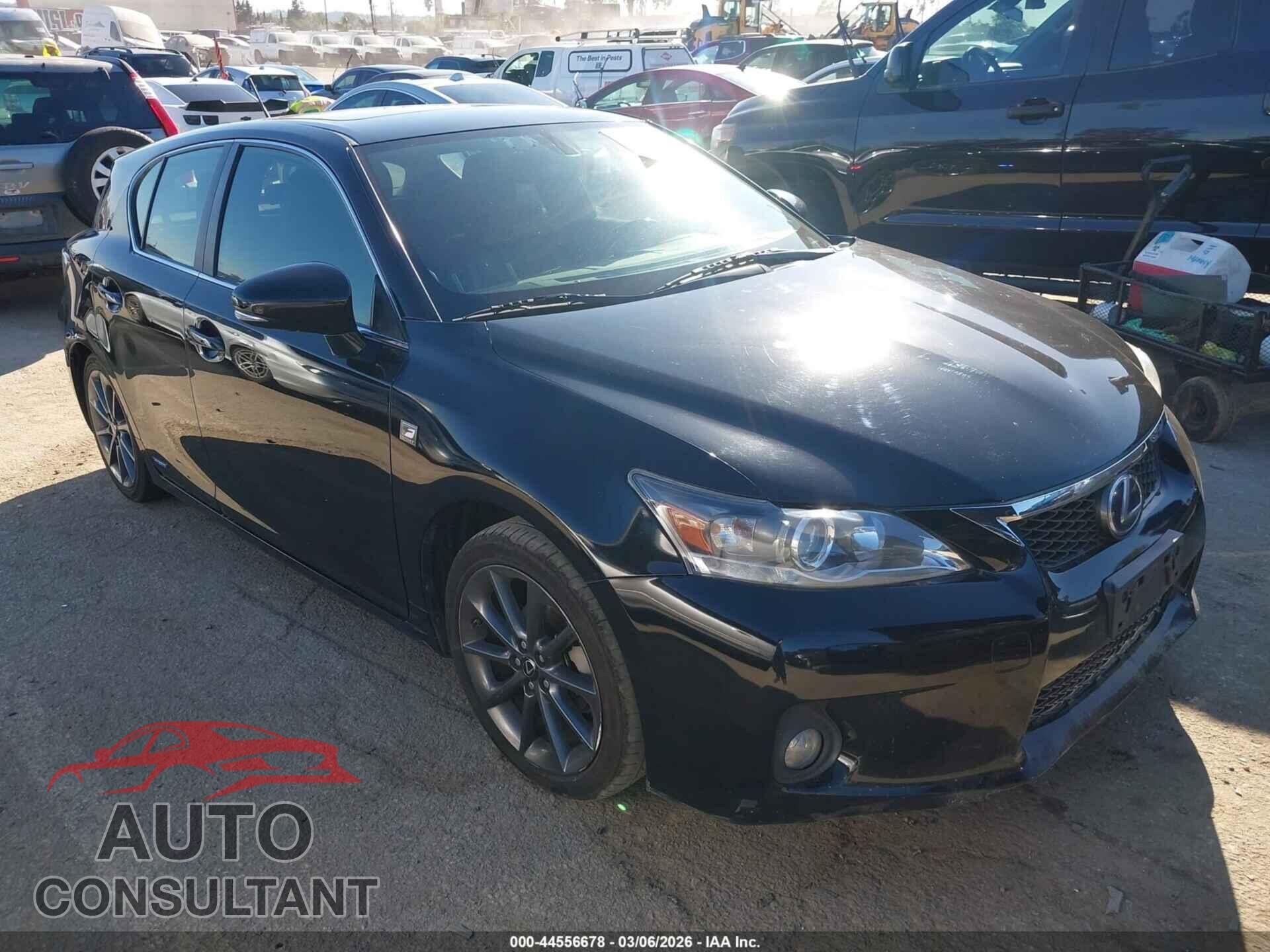 LEXUS CT 200H 2013 - JTHKD5BH0D2154116