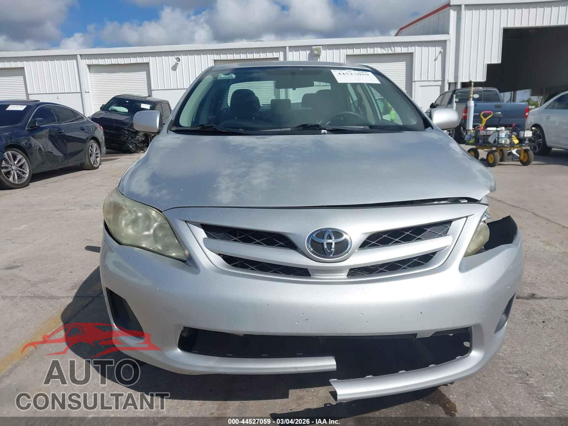 TOYOTA COROLLA 2012 - 5YFBU4EE9CP025885