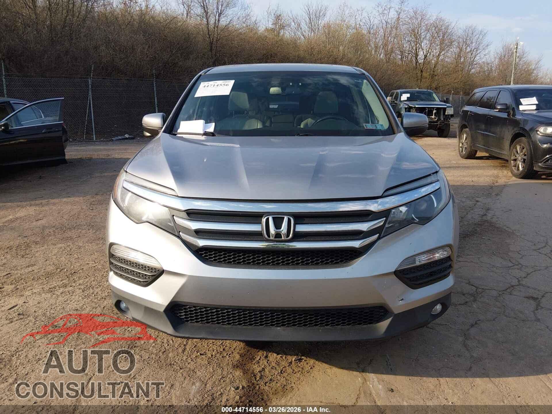 HONDA PILOT 2017 - 5FNYF6H59HB030034