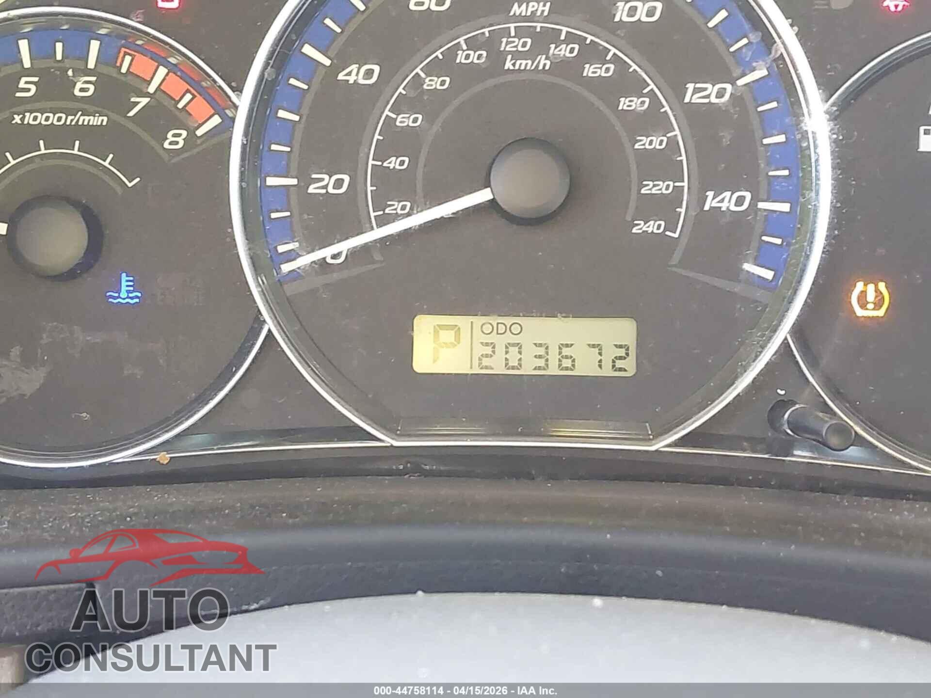 SUBARU FORESTER 2011 - JF2SHADC4BH759638
