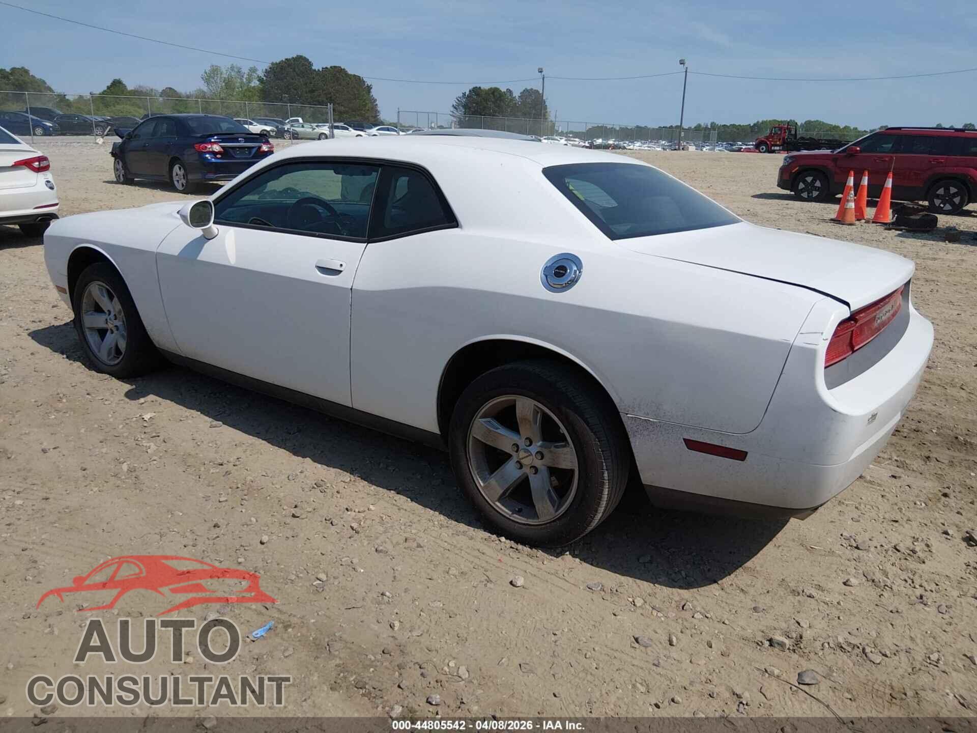 DODGE CHALLENGER 2013 - 2C3CDYAG8DH729011