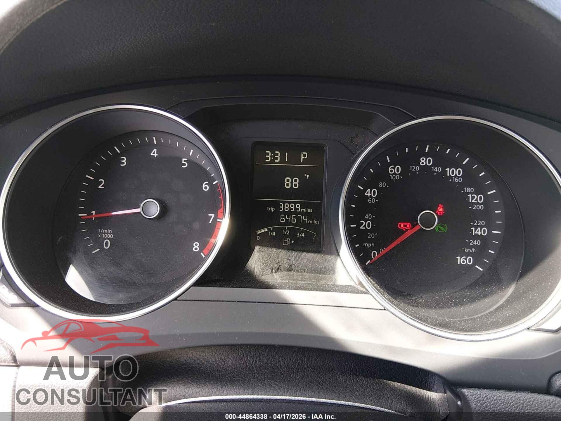 VOLKSWAGEN JETTA 2018 - 3VW2B7AJ3JM250962