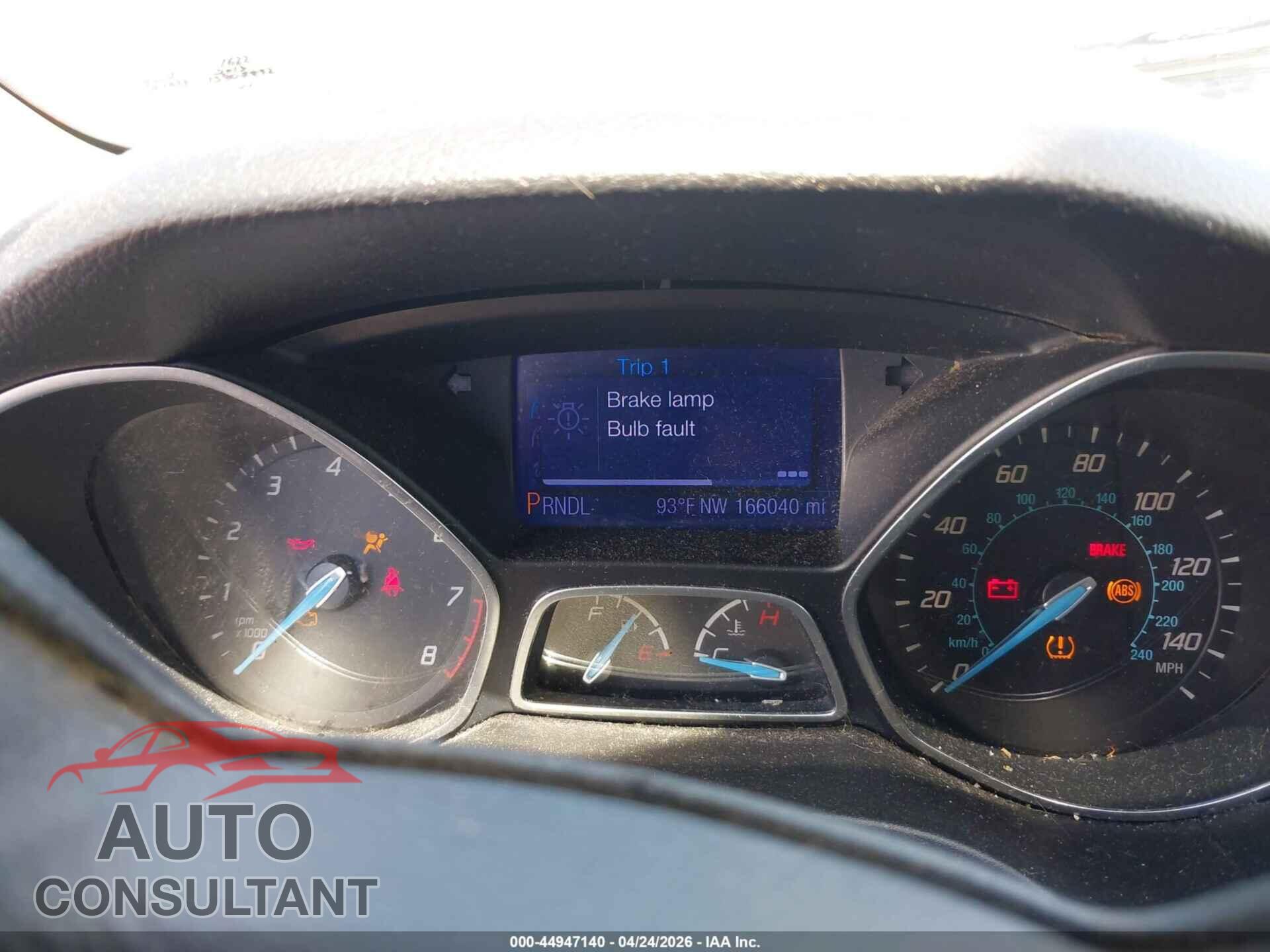 FORD FOCUS 2013 - 1FADP3F21DL231622