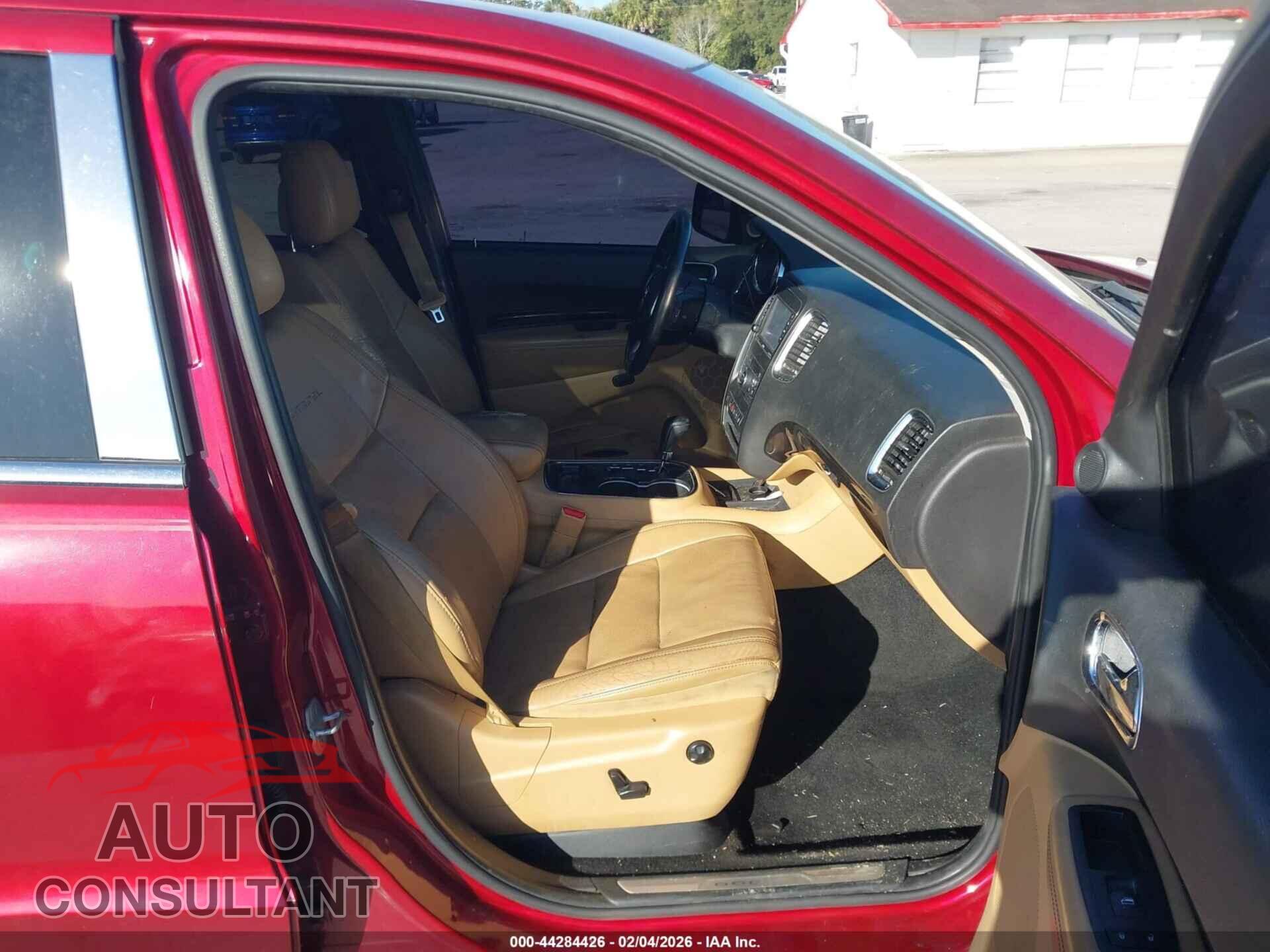DODGE DURANGO 2013 - 1C4RDHEG6DC529523