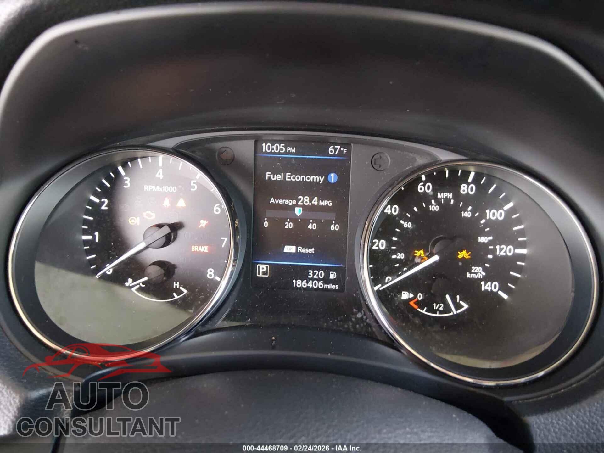 NISSAN ROGUE 2020 - KNMAT2MT2LP501687