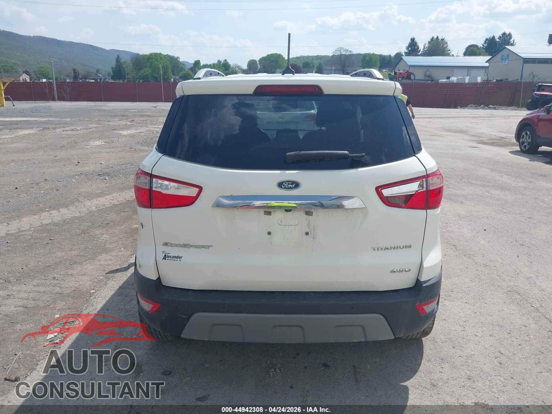 FORD ECOSPORT 2019 - MAJ6S3KL8KC260229