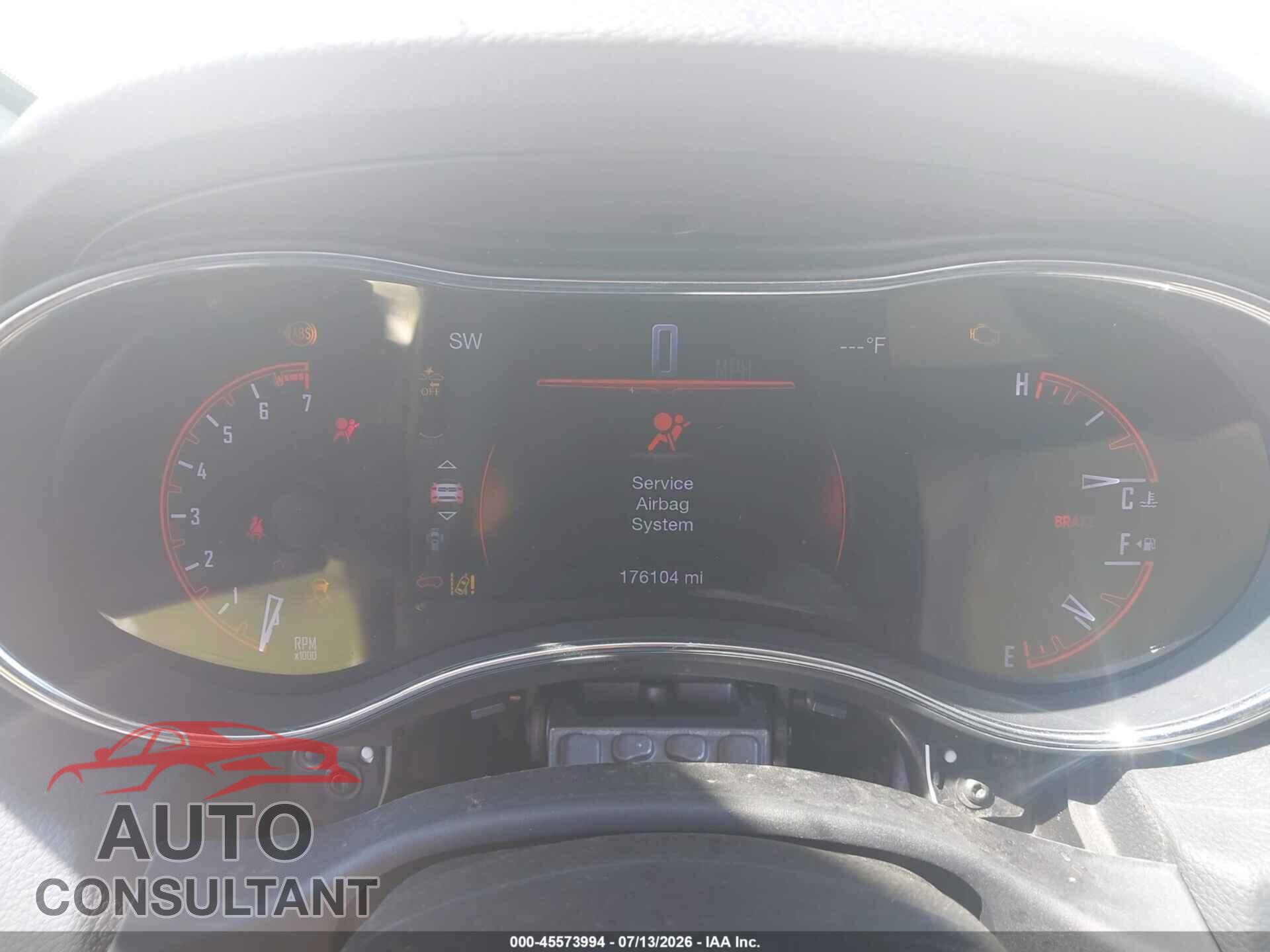 DODGE DURANGO 2017 - 1C4RDJEG5HC691091