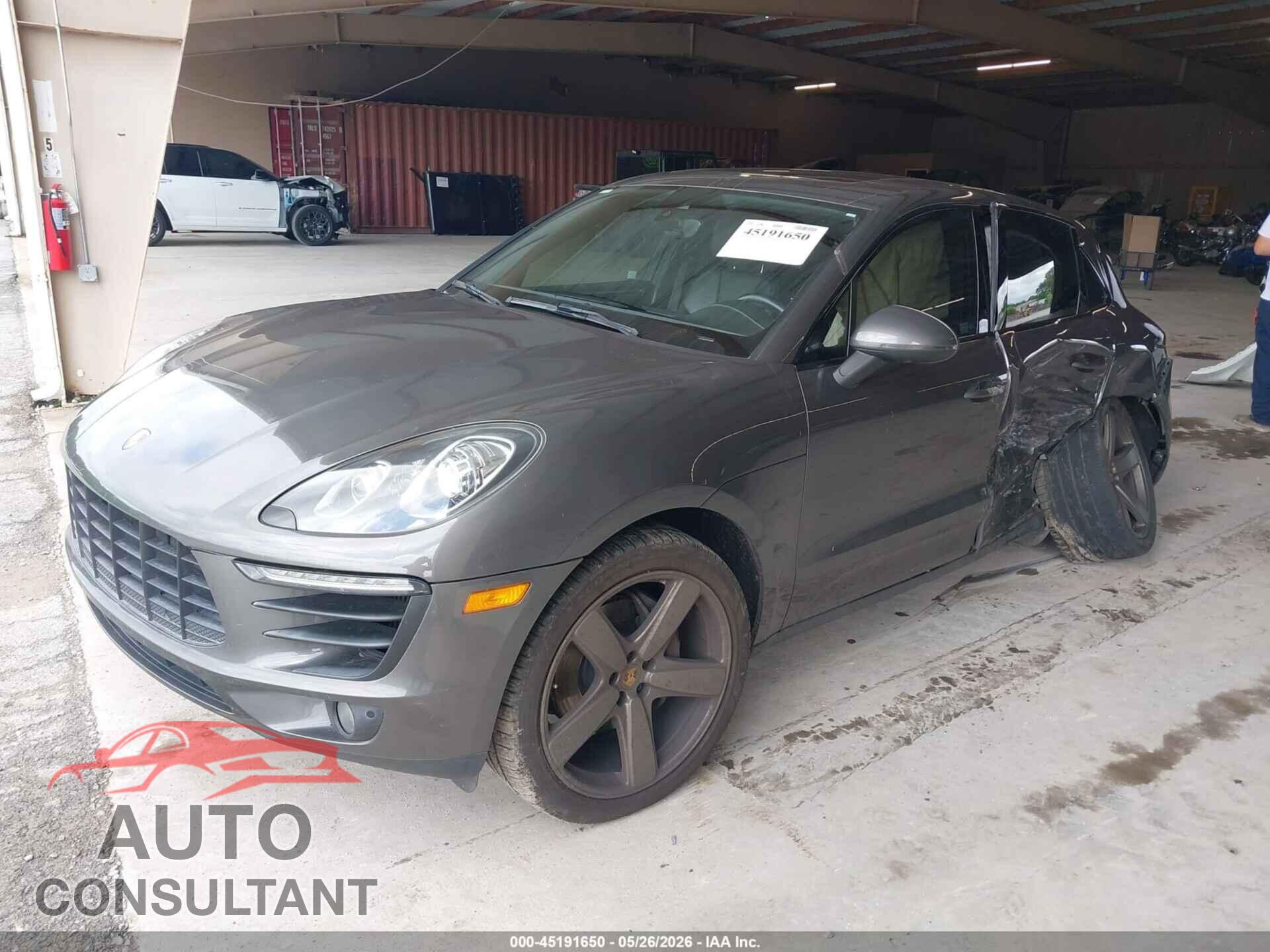 PORSCHE MACAN 2016 - WP1AB2A57GLB49890
