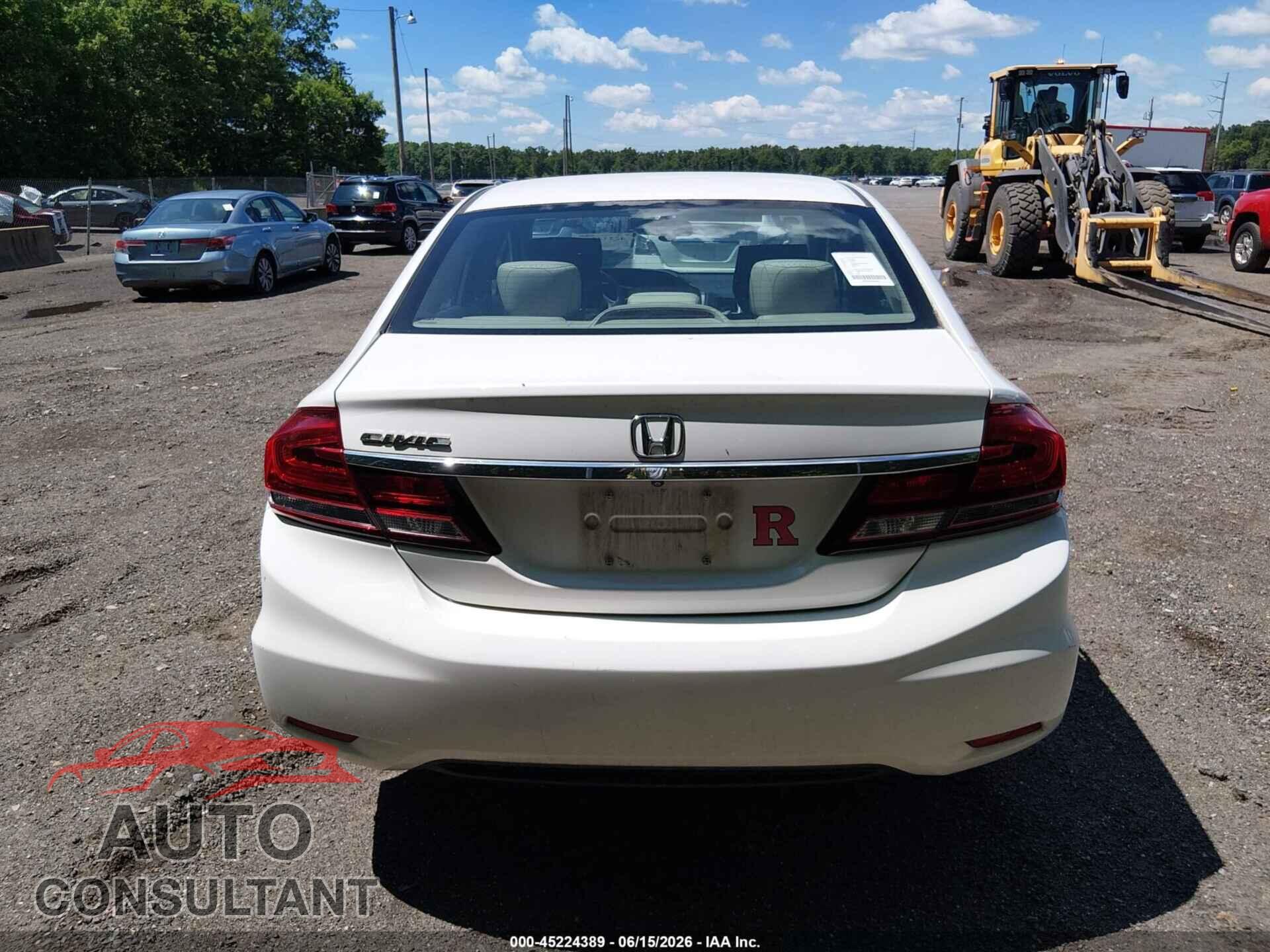 HONDA CIVIC 2015 - 19XFB2F55FE206949