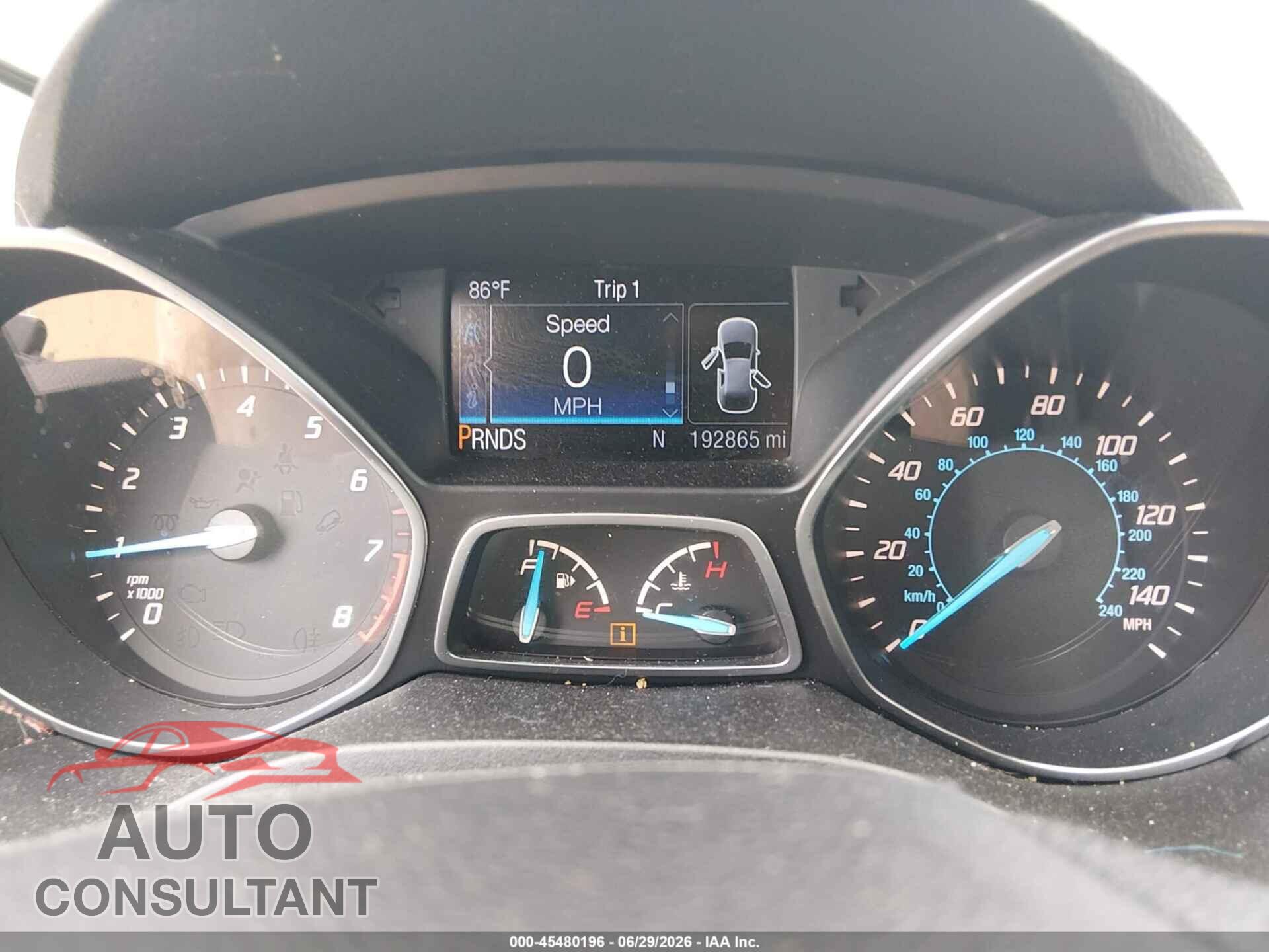FORD ESCAPE 2016 - 1FMCU0GX1GUA60873