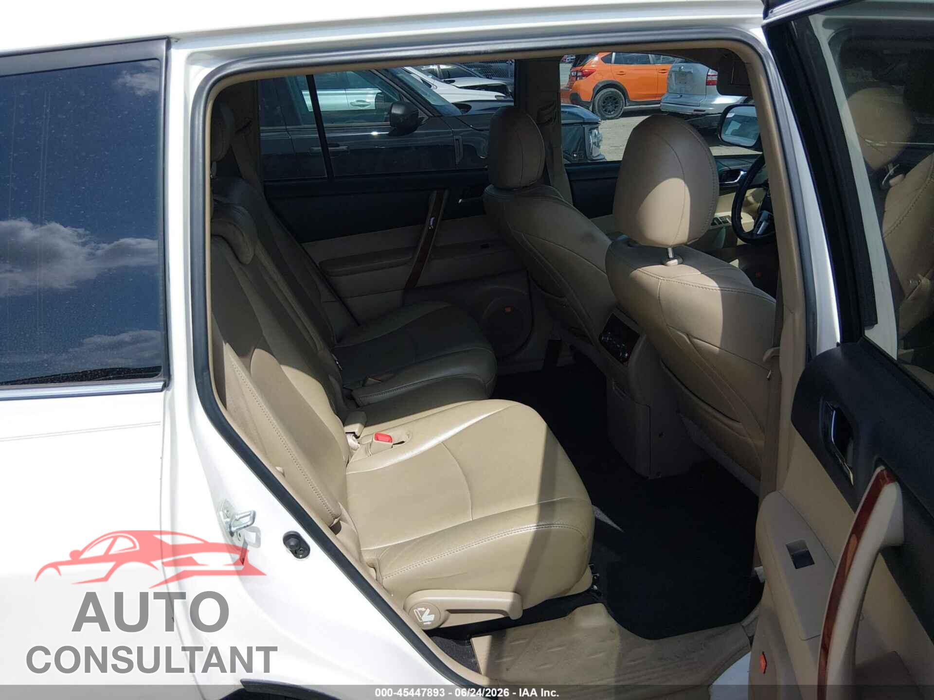 TOYOTA HIGHLANDER 2011 - 5TDDK3EH7BS068792