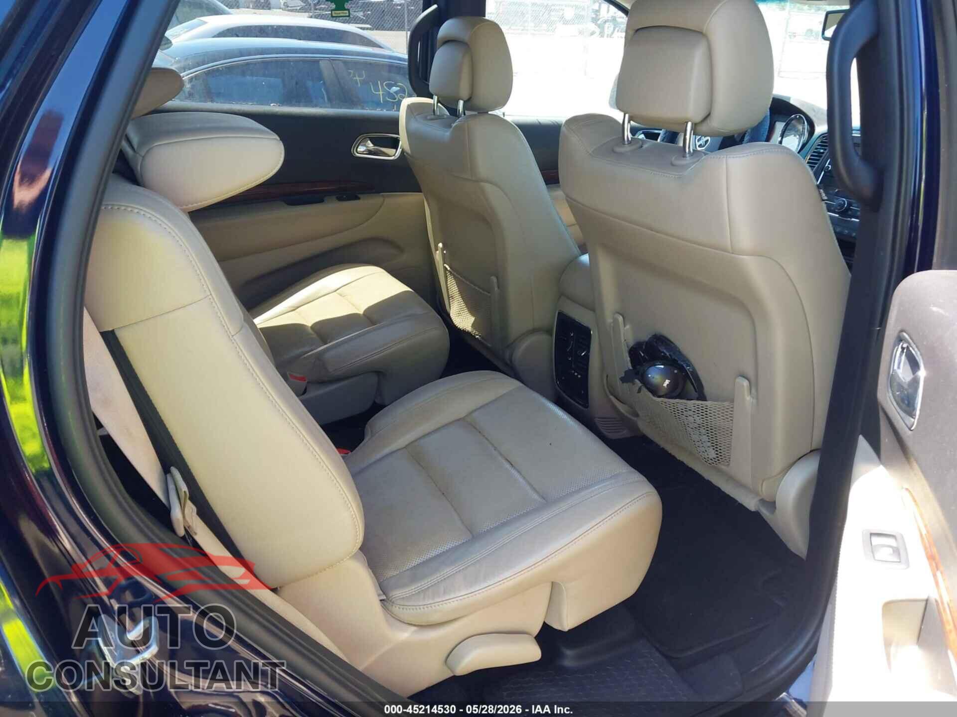 DODGE DURANGO 2013 - 1C4RDJEGXDC572172
