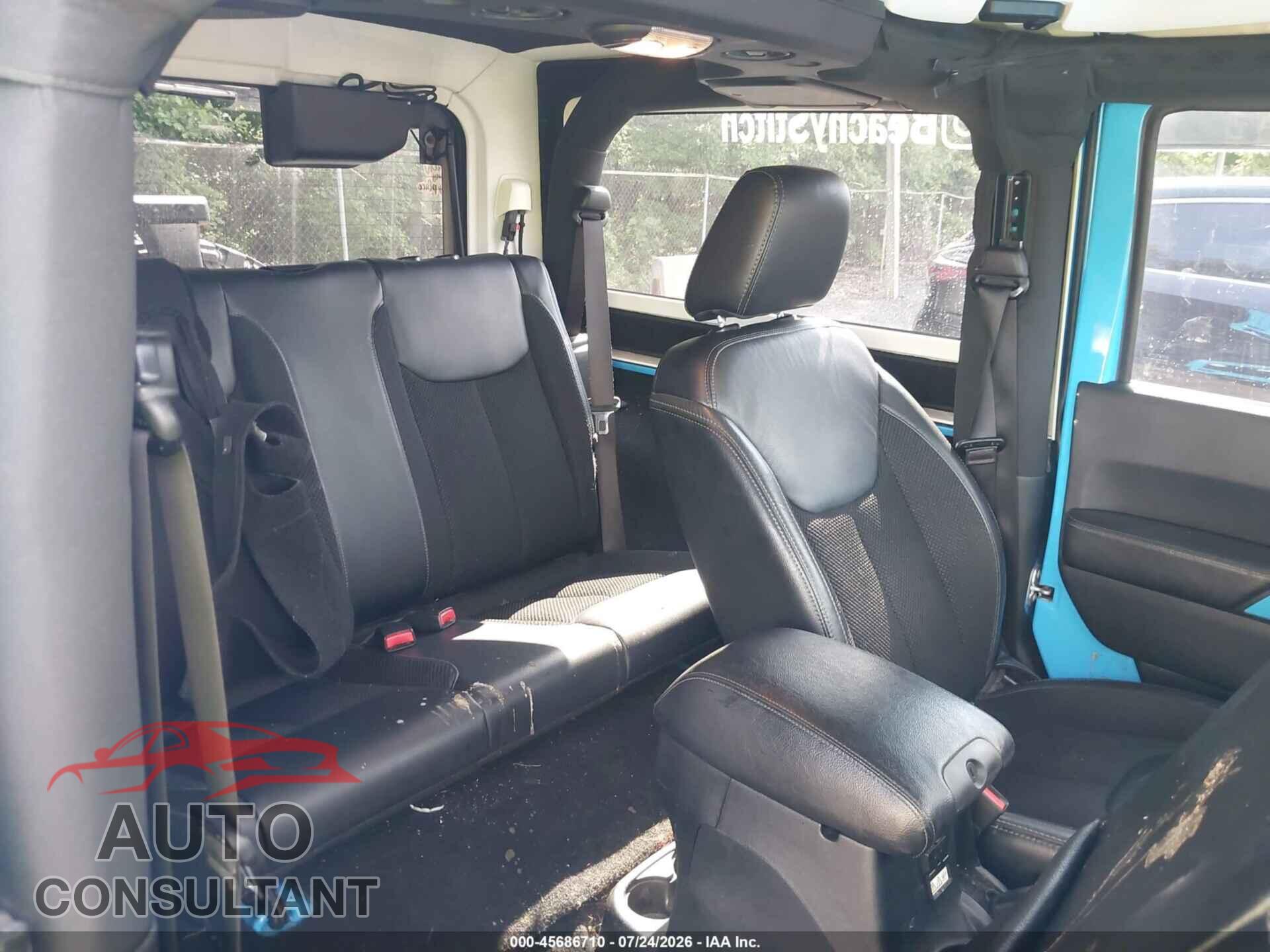 JEEP WRANGLER 2017 - 1C4AJWBG3HL565917