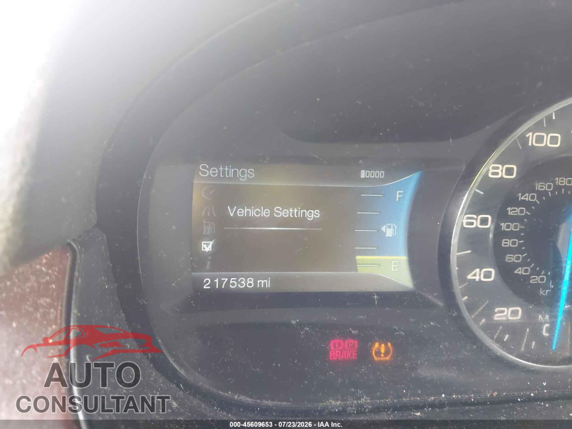 FORD EDGE 2011 - 2FMDK3KC6BBA09173