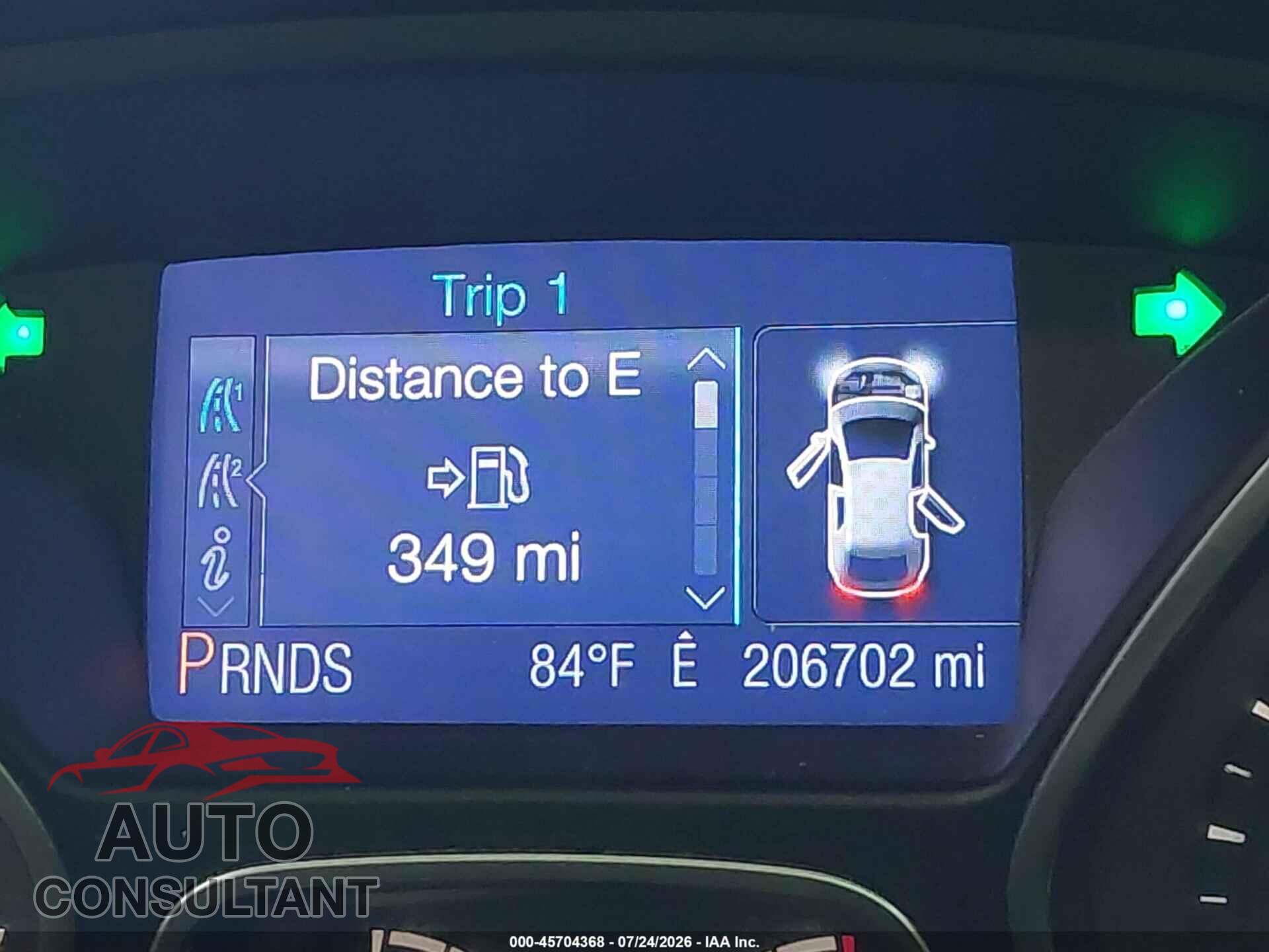 FORD FOCUS 2013 - 1FADP3F29DL104875