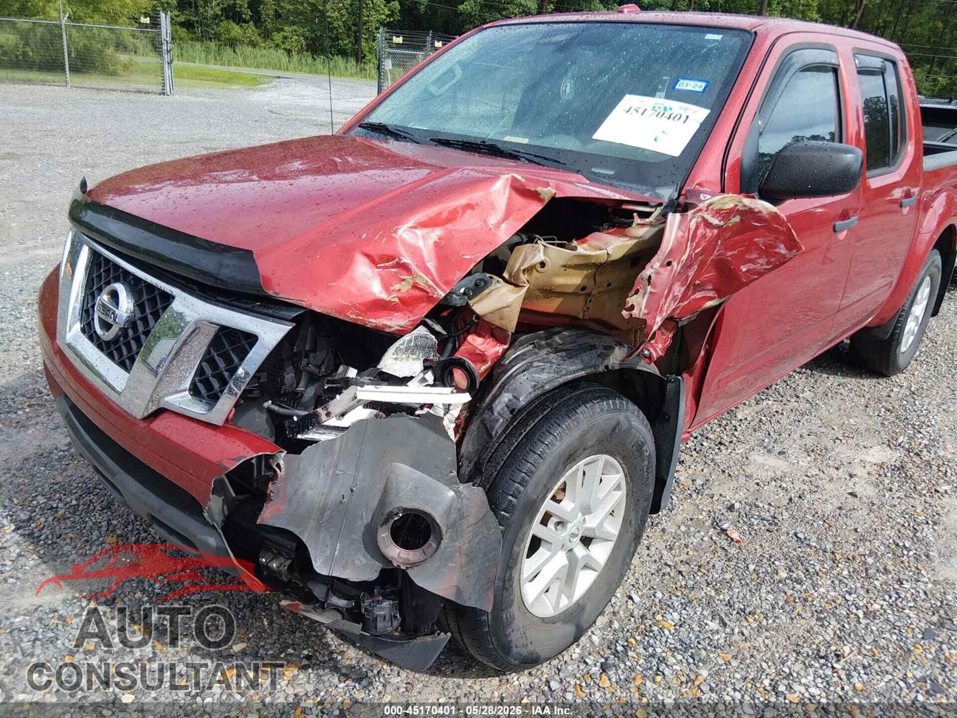 NISSAN FRONTIER 2017 - 1N6DD0ER4HN736304