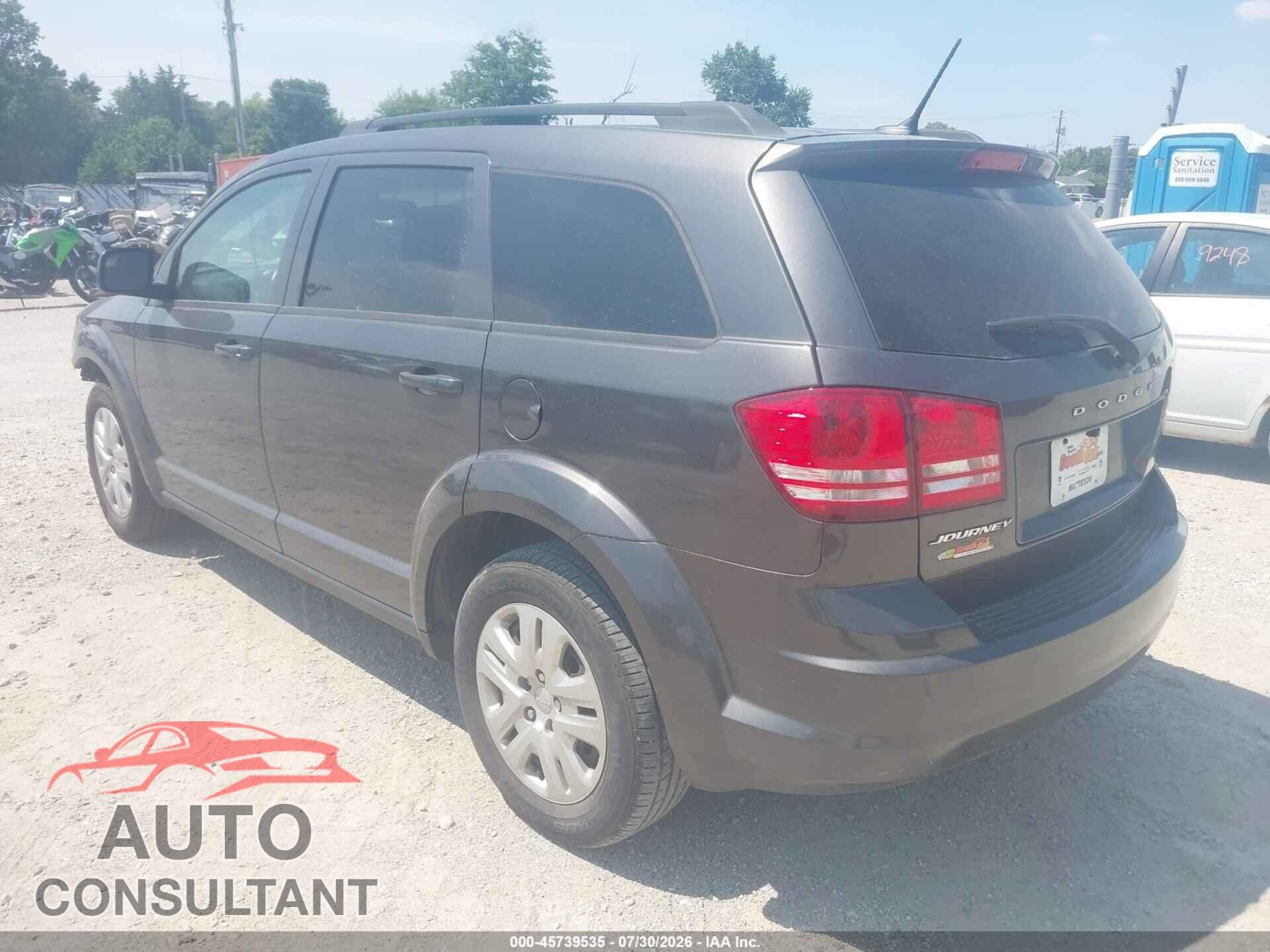 DODGE JOURNEY 2017 - 3C4PDCAB8HT524919