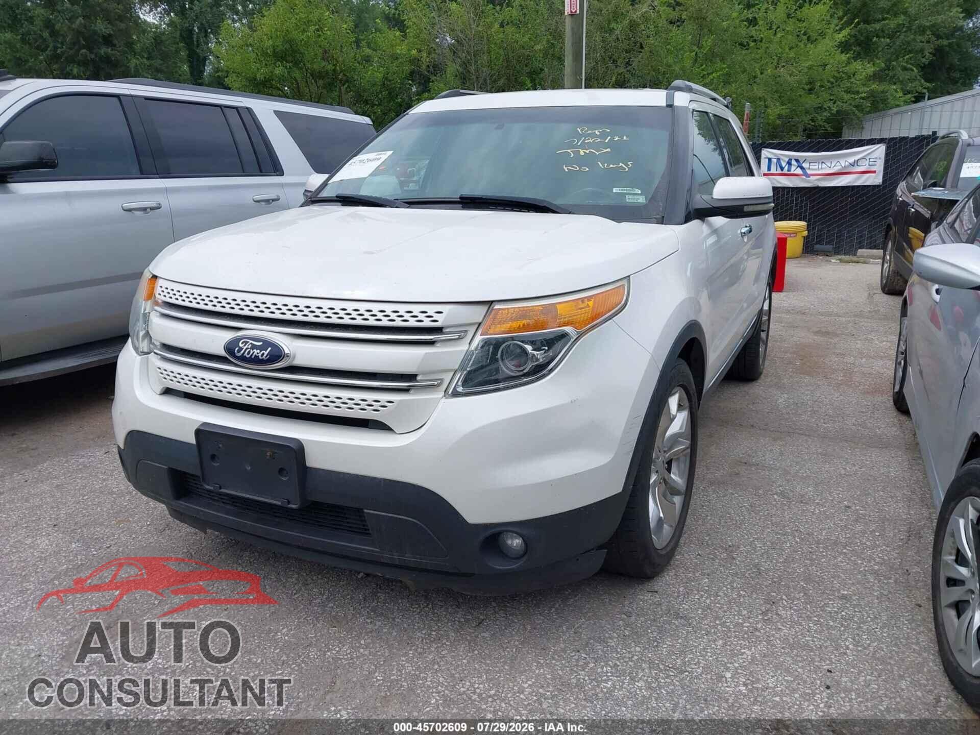 FORD EXPLORER 2013 - 1FM5K7F80DGA82987