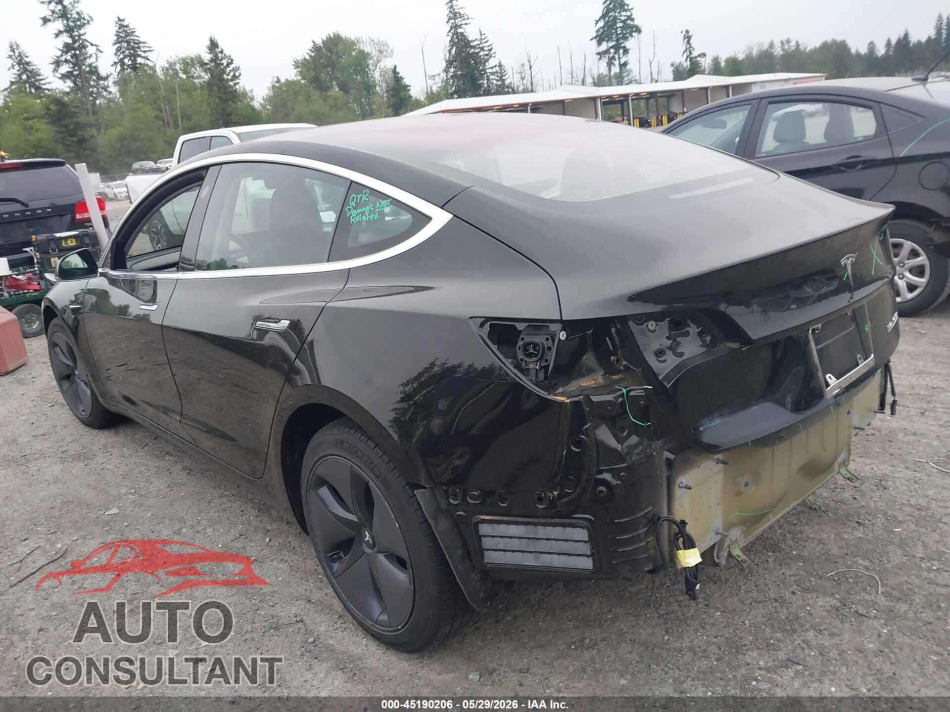 TESLA MODEL 3 2018 - 5YJ3E1EBXJF072020