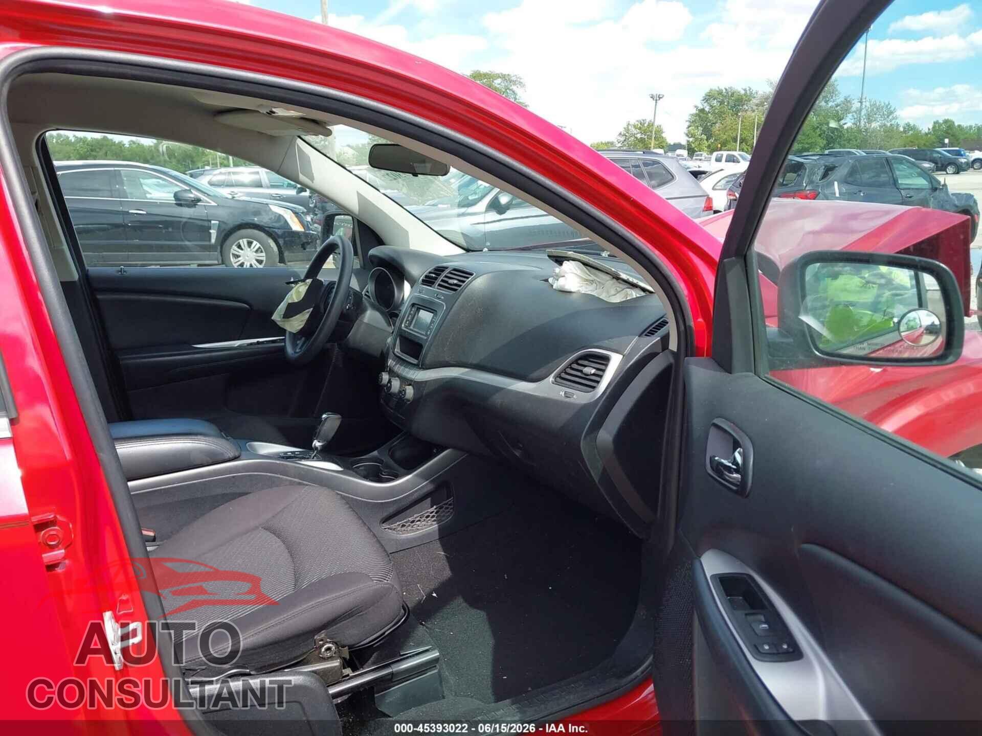 DODGE JOURNEY 2013 - 3C4PDCAB0DT600045