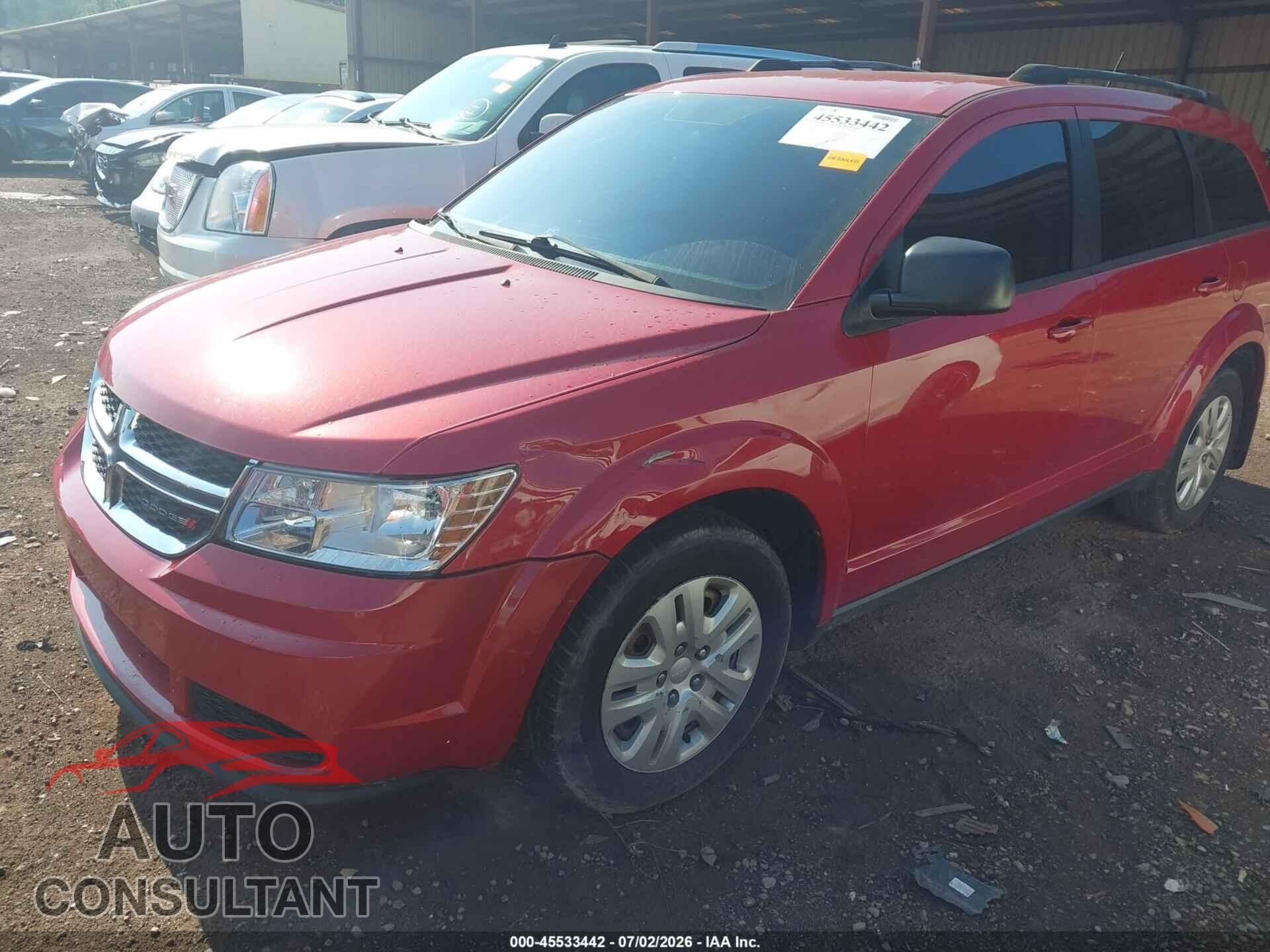 DODGE JOURNEY 2017 - 3C4PDCABXHT707951