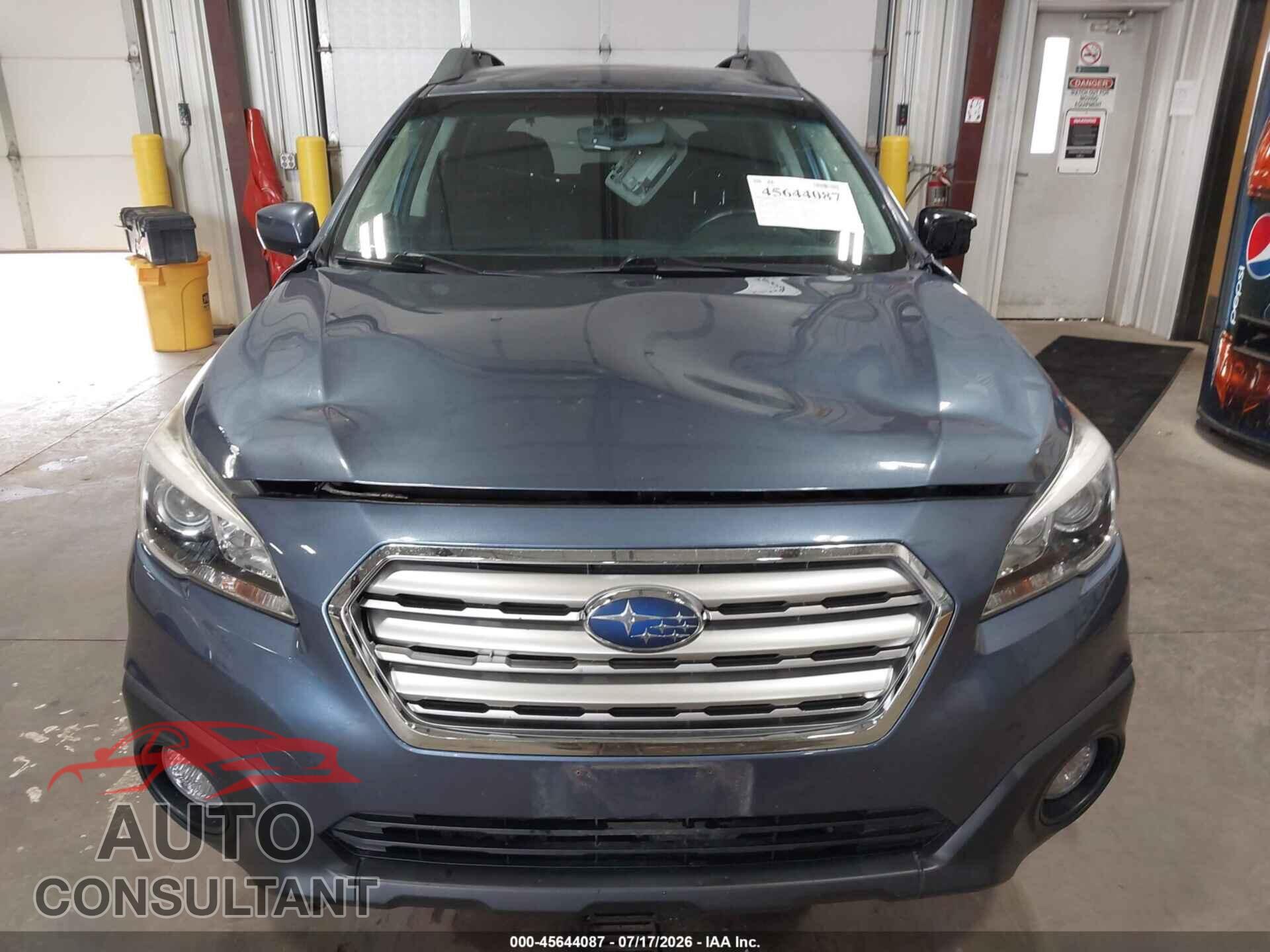 SUBARU OUTBACK 2017 - 4S4BSACC8H3371301
