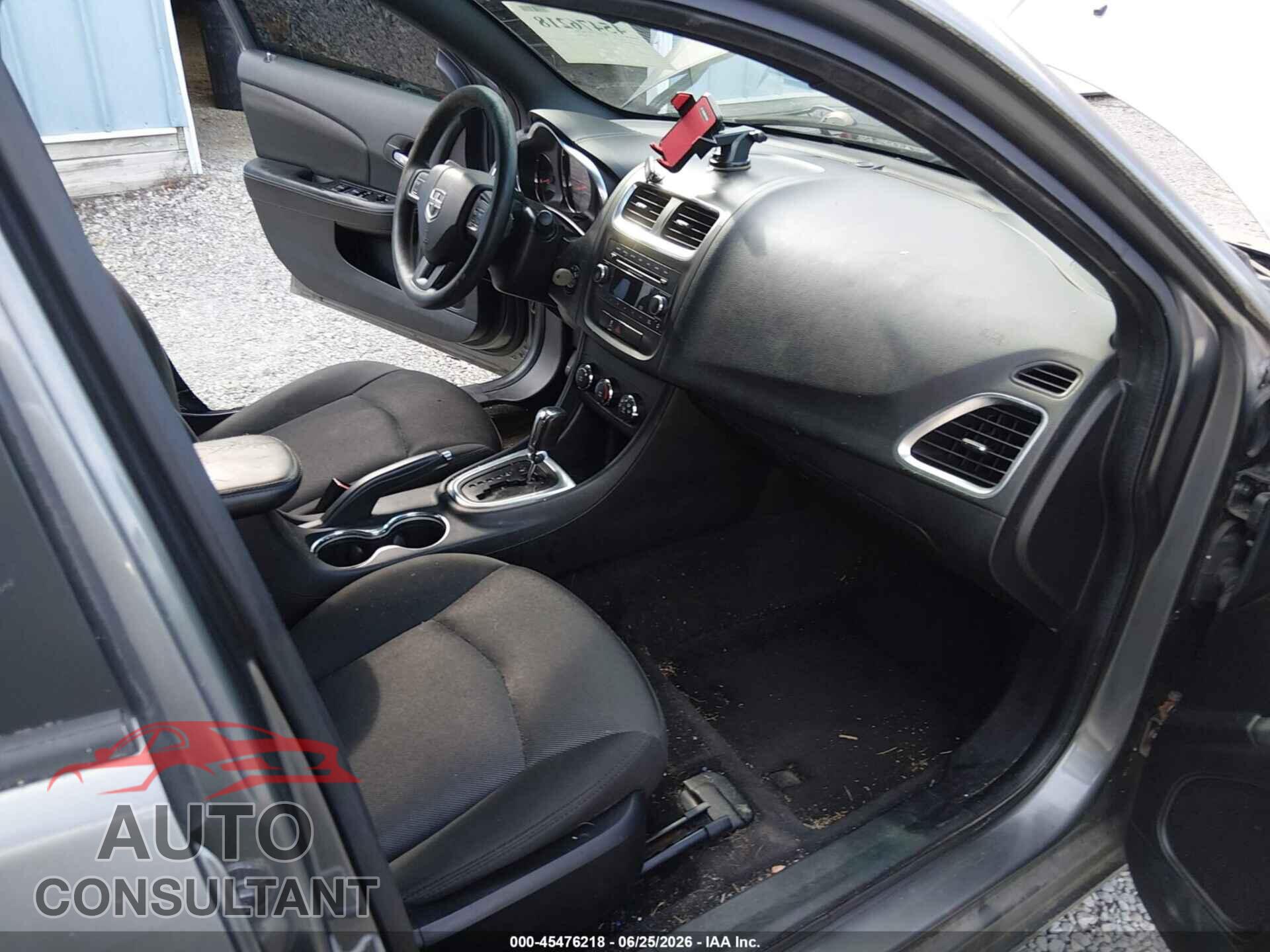 DODGE AVENGER 2013 - 1C3CDZAB8DN708256