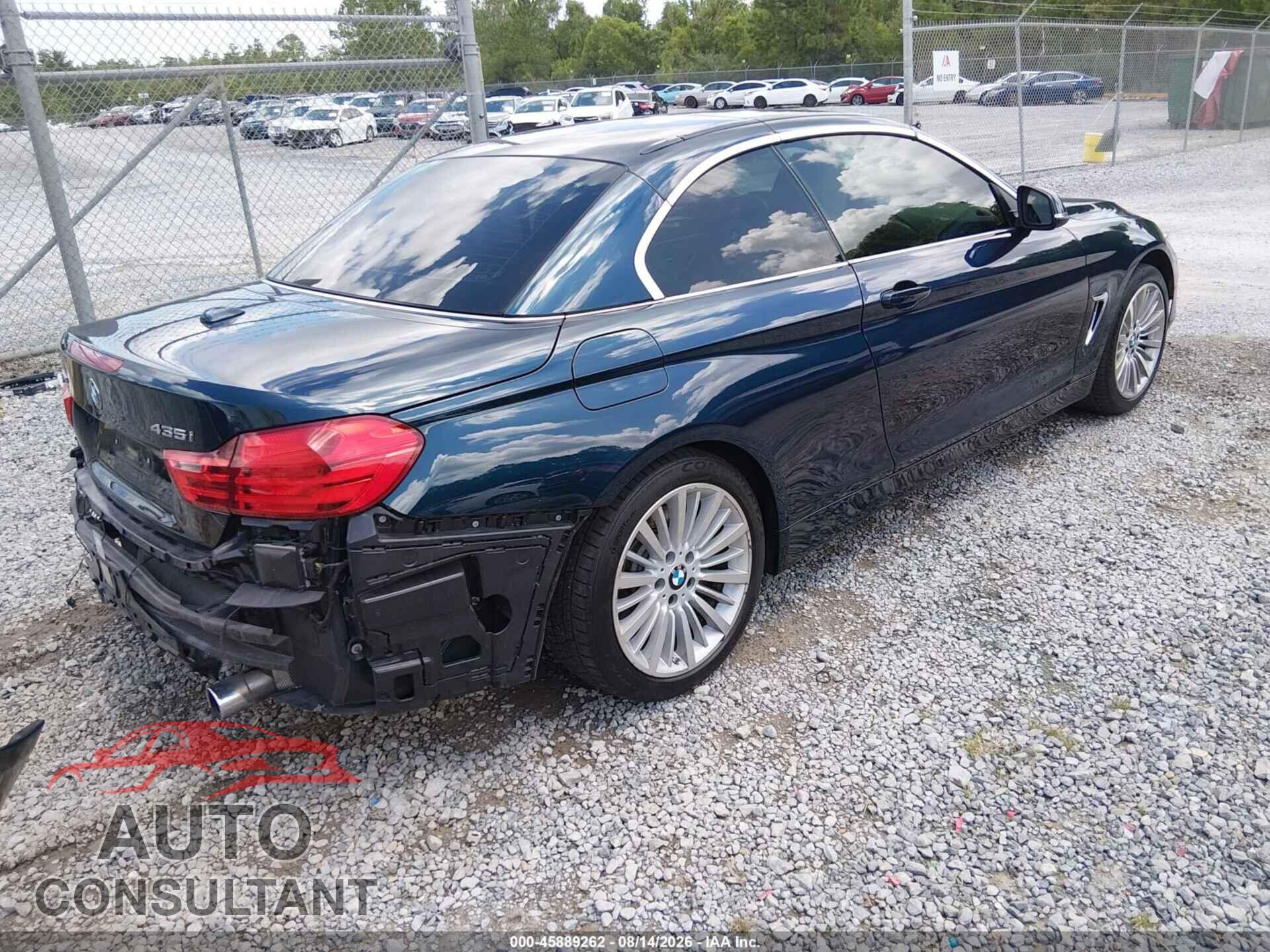 BMW 435I 2015 - WBA3T7C51FPW79357