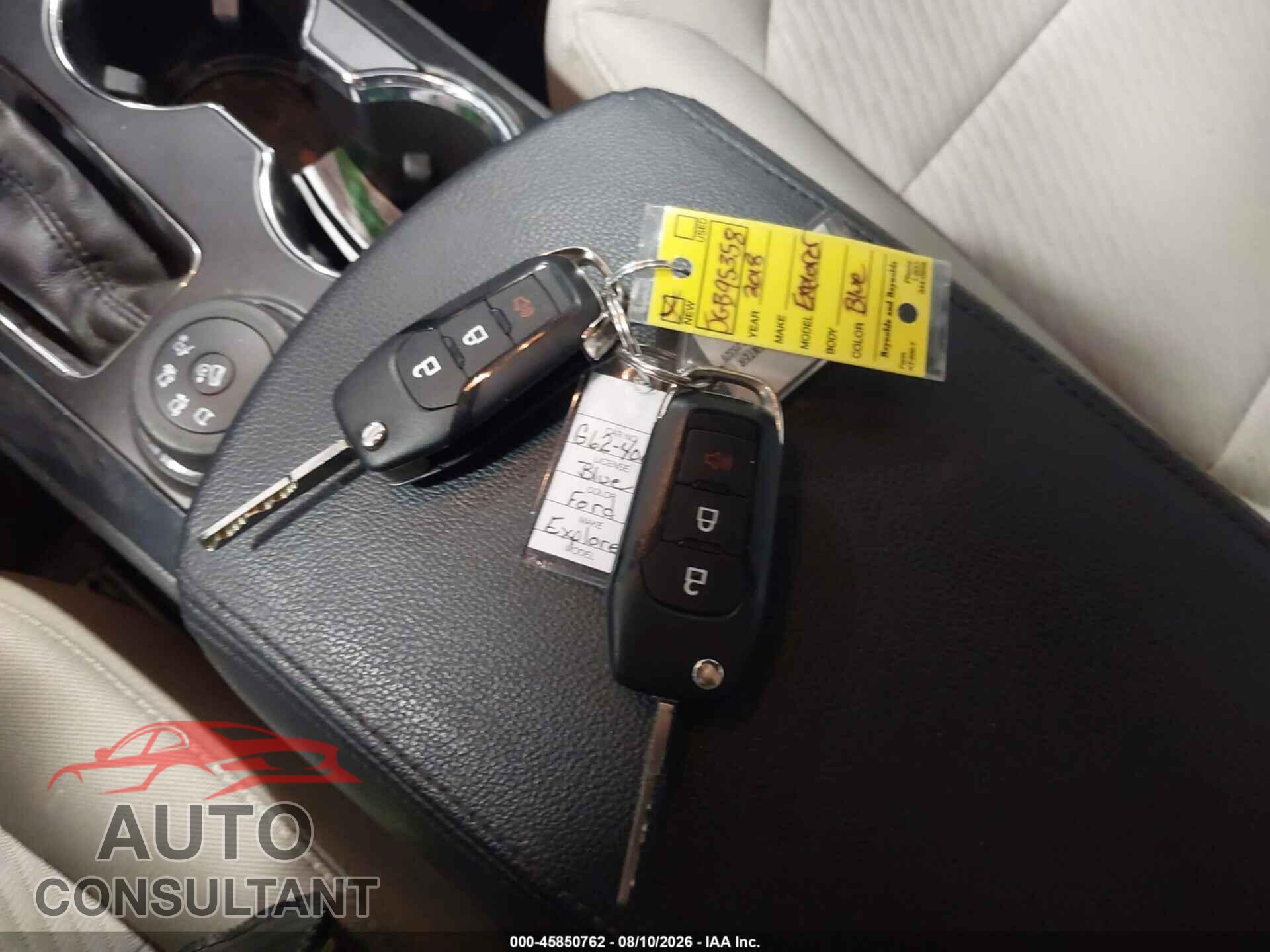 FORD EXPLORER 2018 - 1FM5K8B89JGB95358