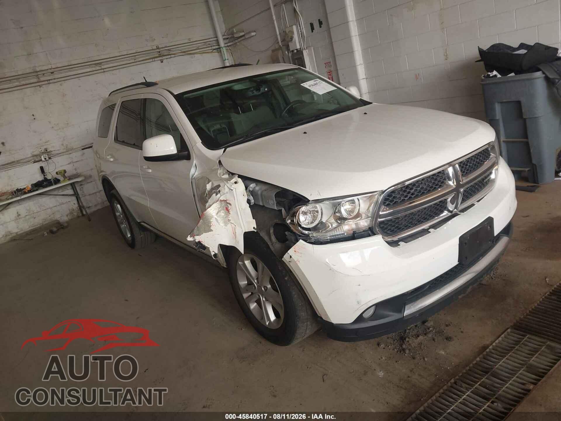 DODGE DURANGO 2012 - 1C4RDJAG3CC172670