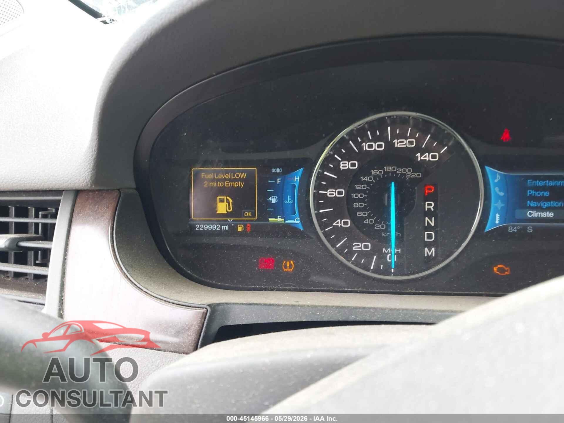 FORD EDGE 2011 - 2FMDK4KC8BBA52242