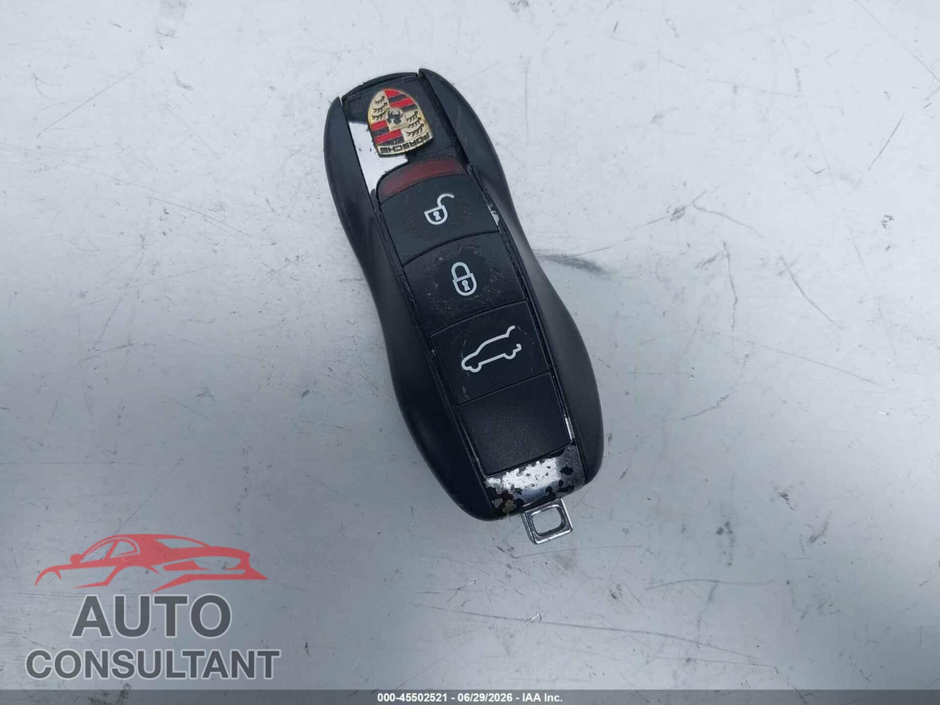 PORSCHE CAYENNE 2012 - WP1AC2A25CLA84471