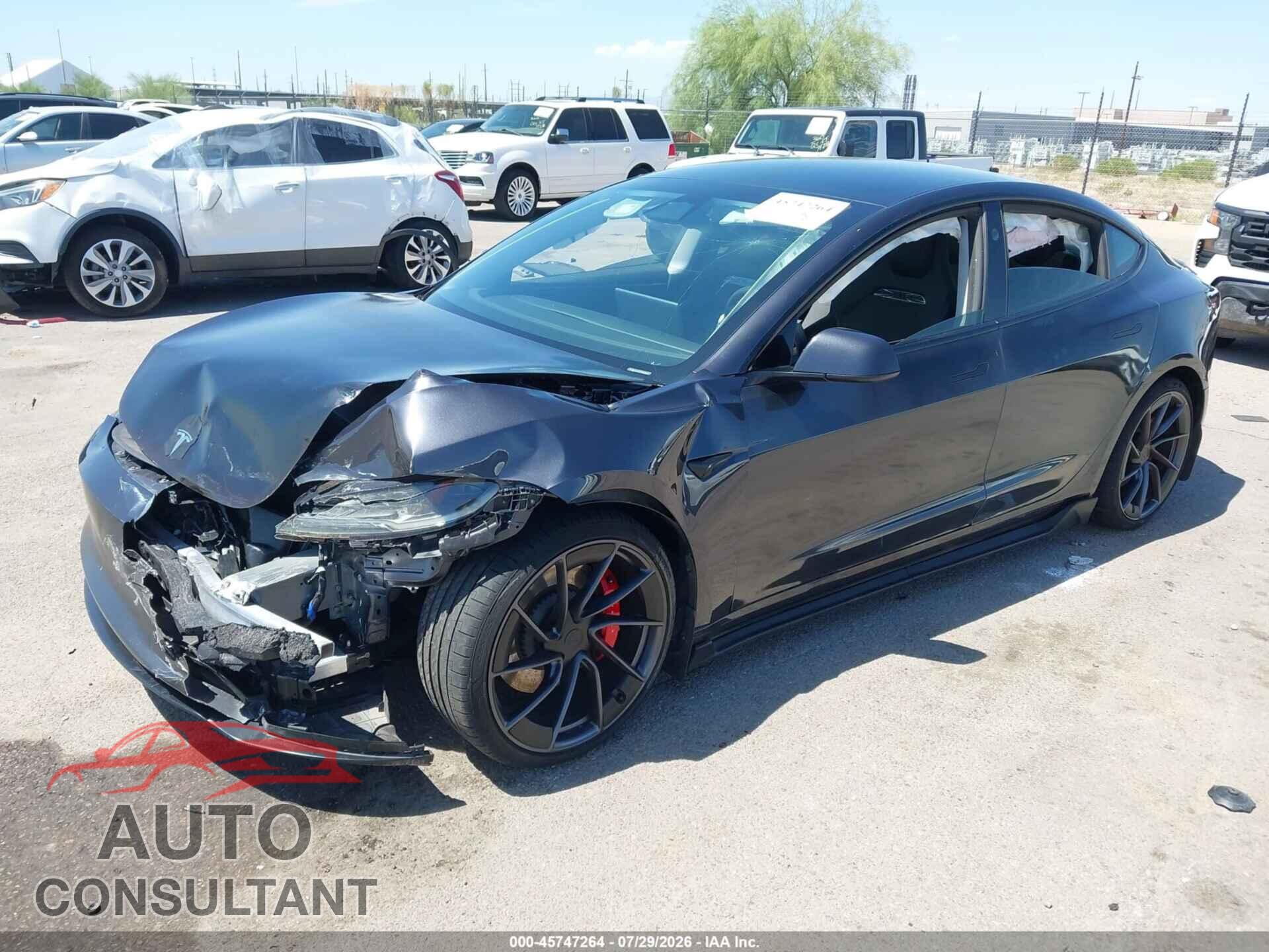 TESLA MODEL 3 2024 - 5YJ3E1ET4RF826601
