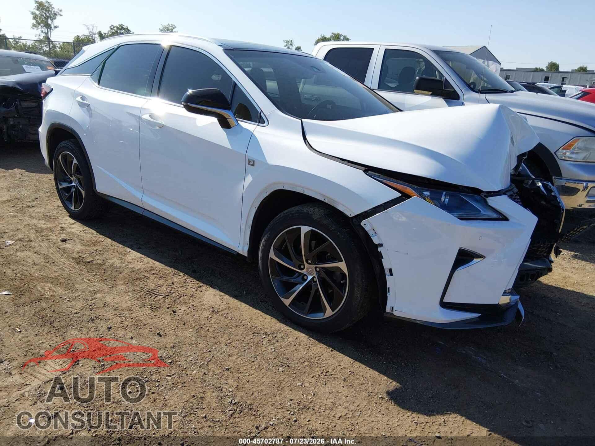 LEXUS RX 350 2019 - 2T2BZMCA4KC201284