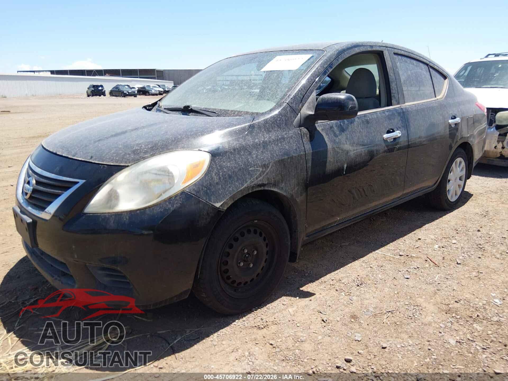NISSAN VERSA 2012 - 3N1CN7AP1CL872894