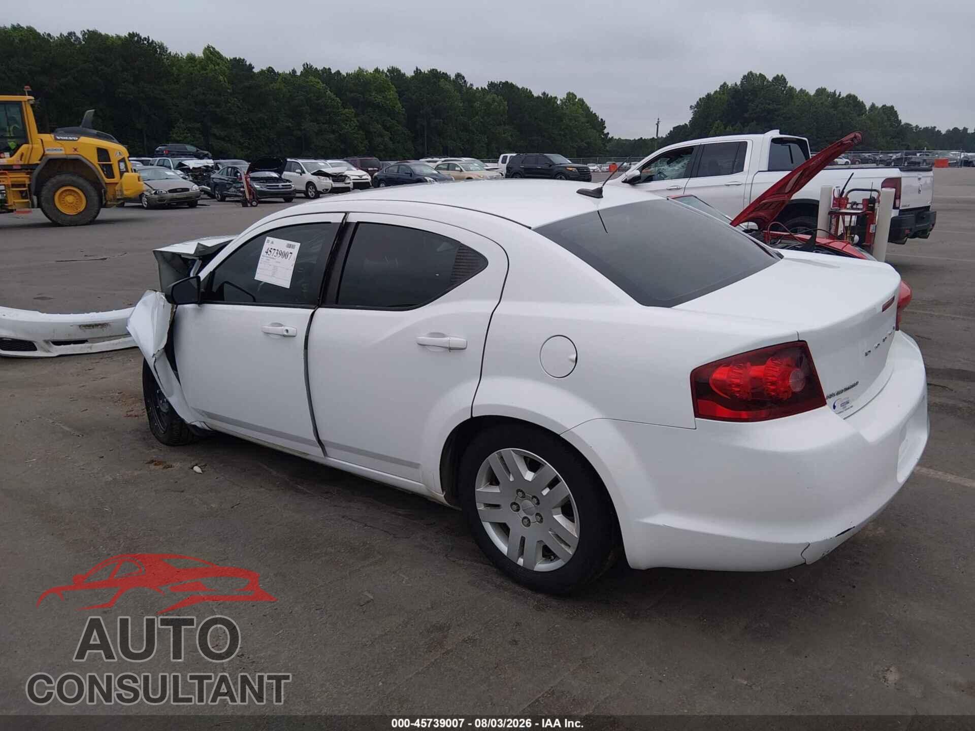 DODGE AVENGER 2014 - 1C3CDZAB3EN170115