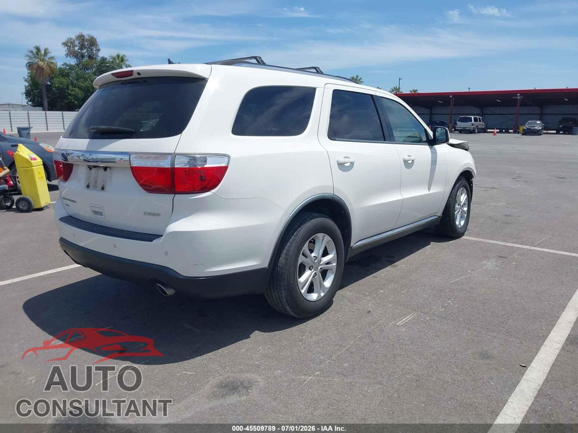 DODGE DURANGO 2011 - 1D4SE4GT6BC593580