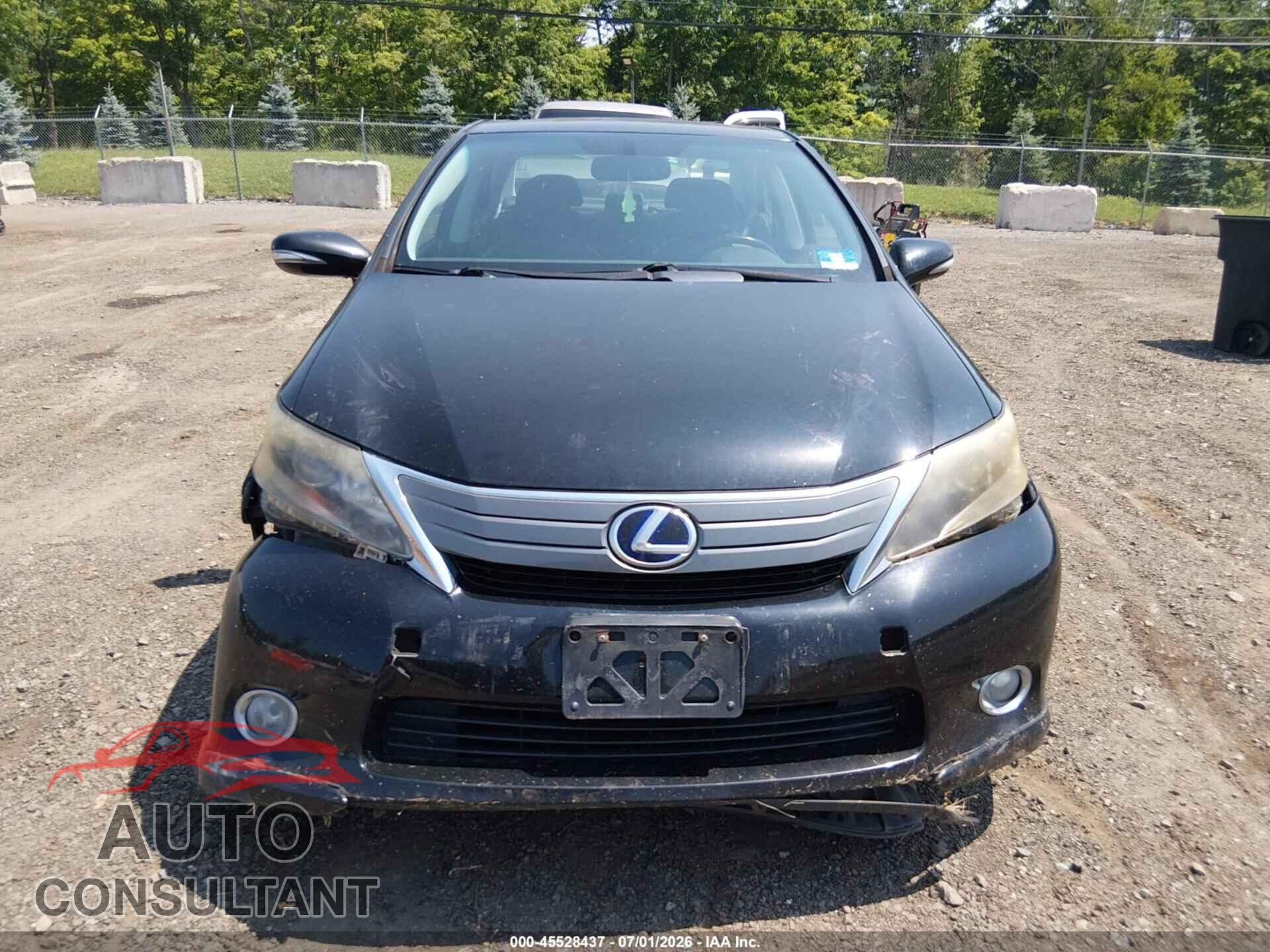 LEXUS HS 250H 2011 - JTHBB1BA6B2046825