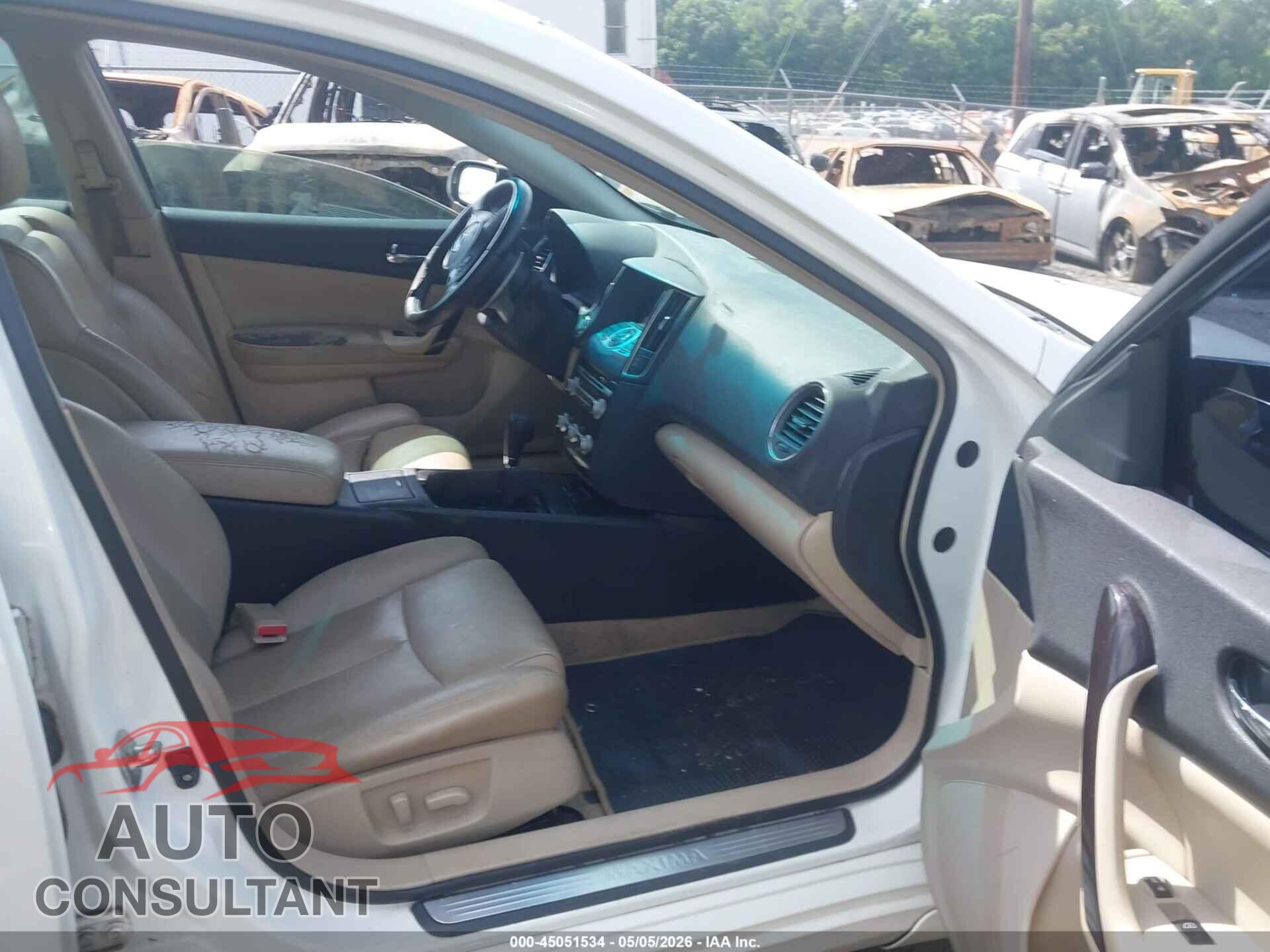NISSAN MAXIMA 2012 - 1N4AA5AP1CC812412