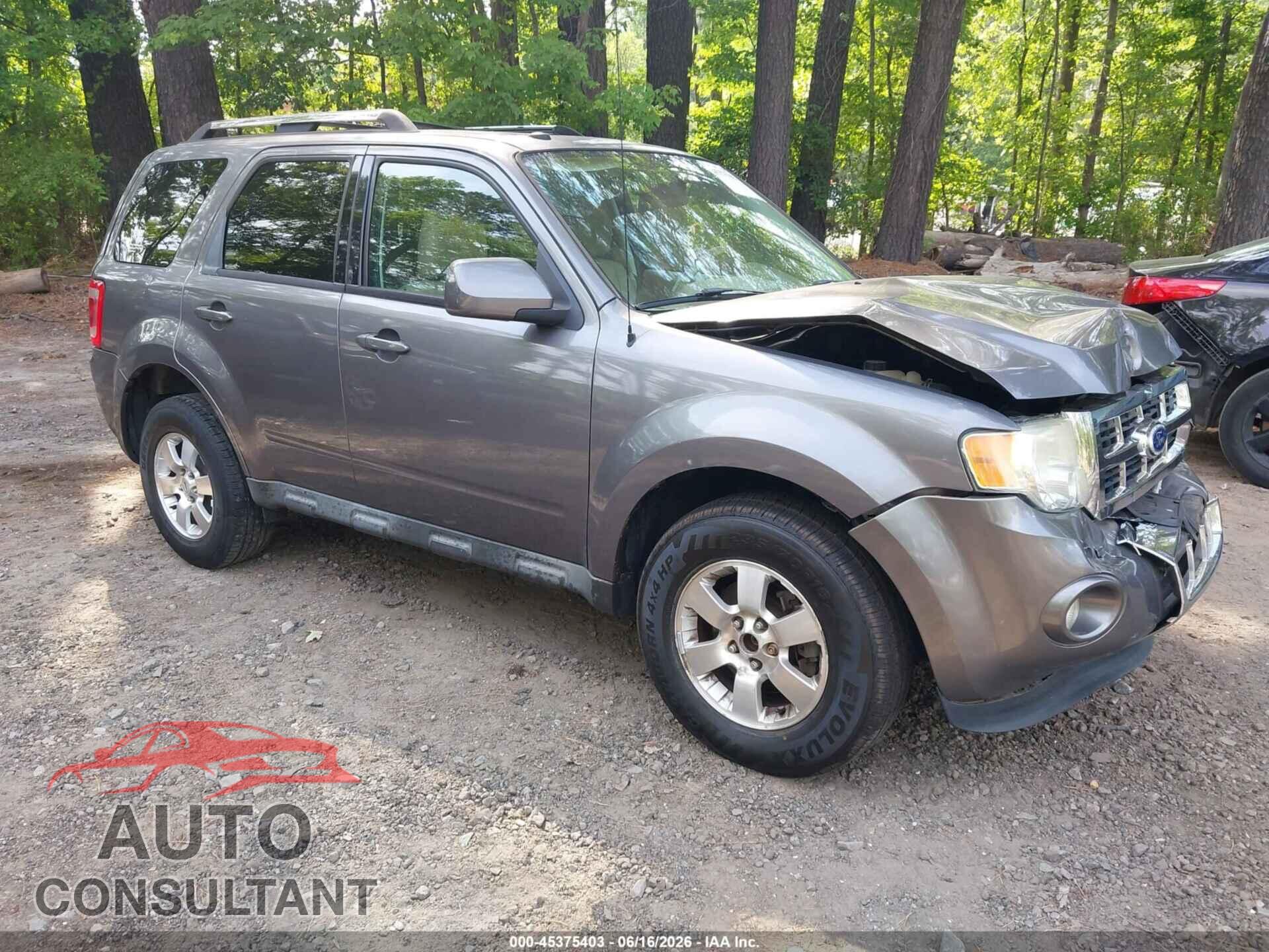 FORD ESCAPE 2010 - 1FMCU9E75AKD47627