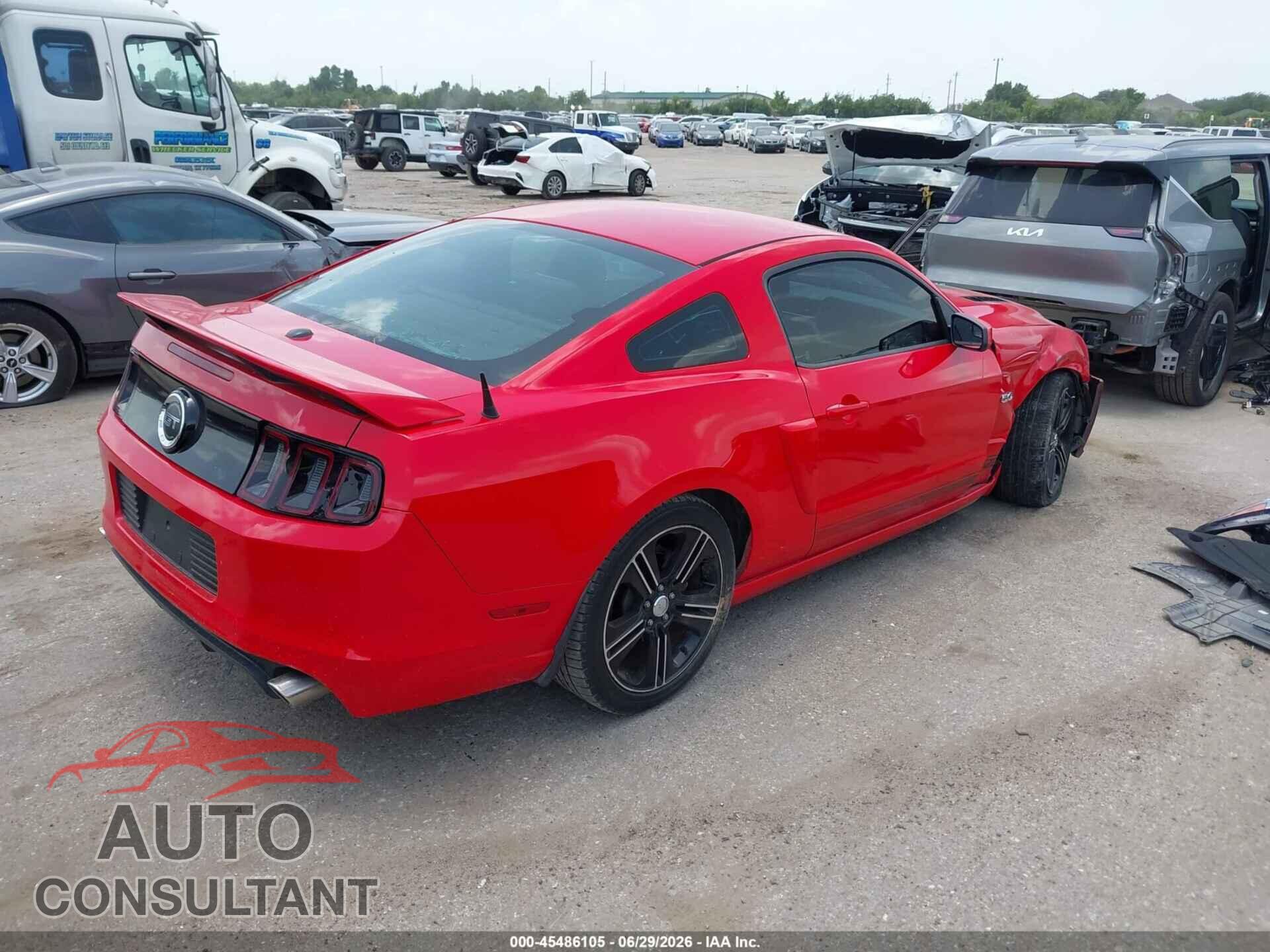 FORD MUSTANG 2014 - 1ZVBP8CF9E5291205