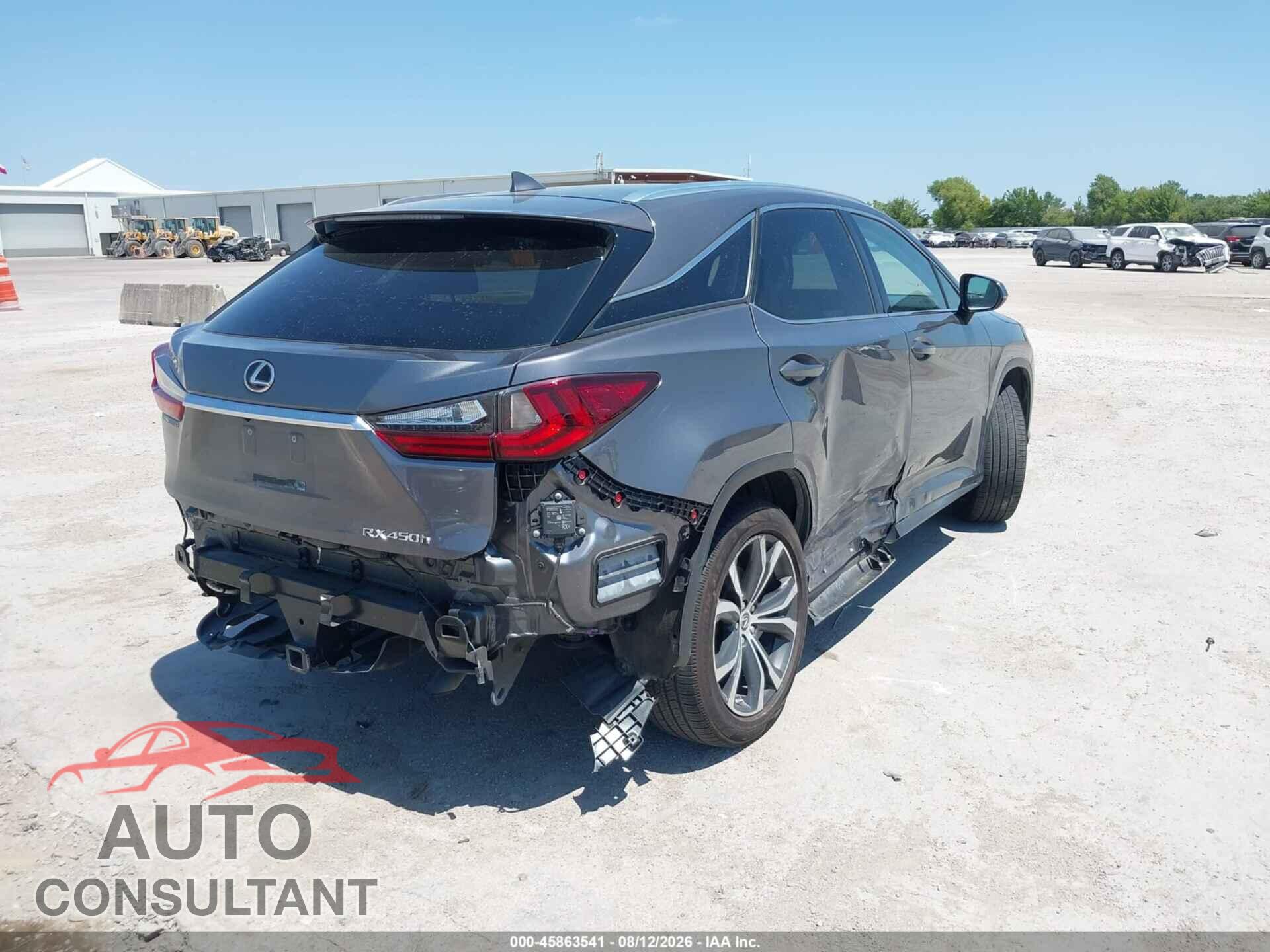 LEXUS RX 450H 2019 - 2T2BGMCA3KC042666