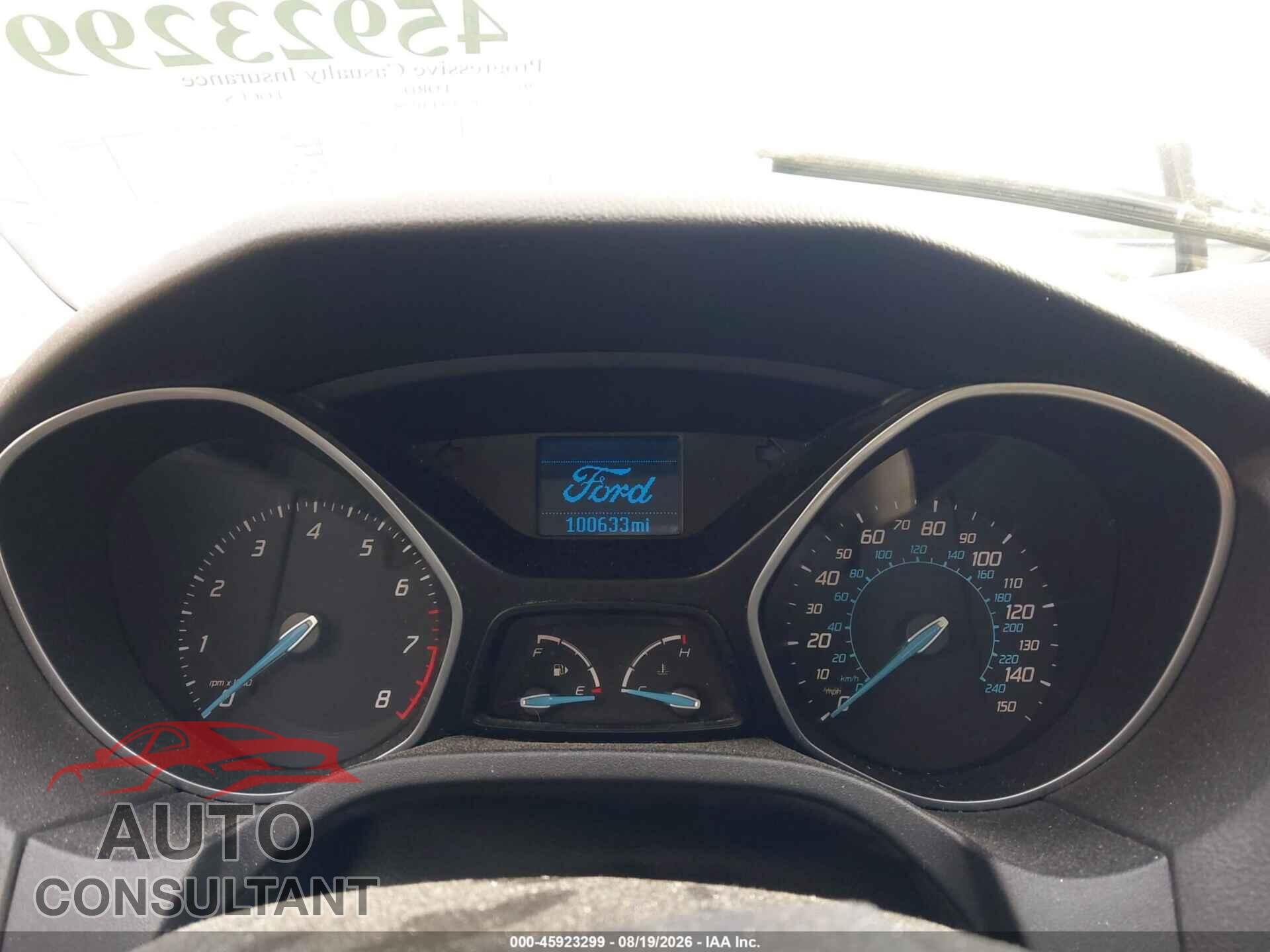FORD FOCUS 2012 - 1FAHP3F2XCL441796