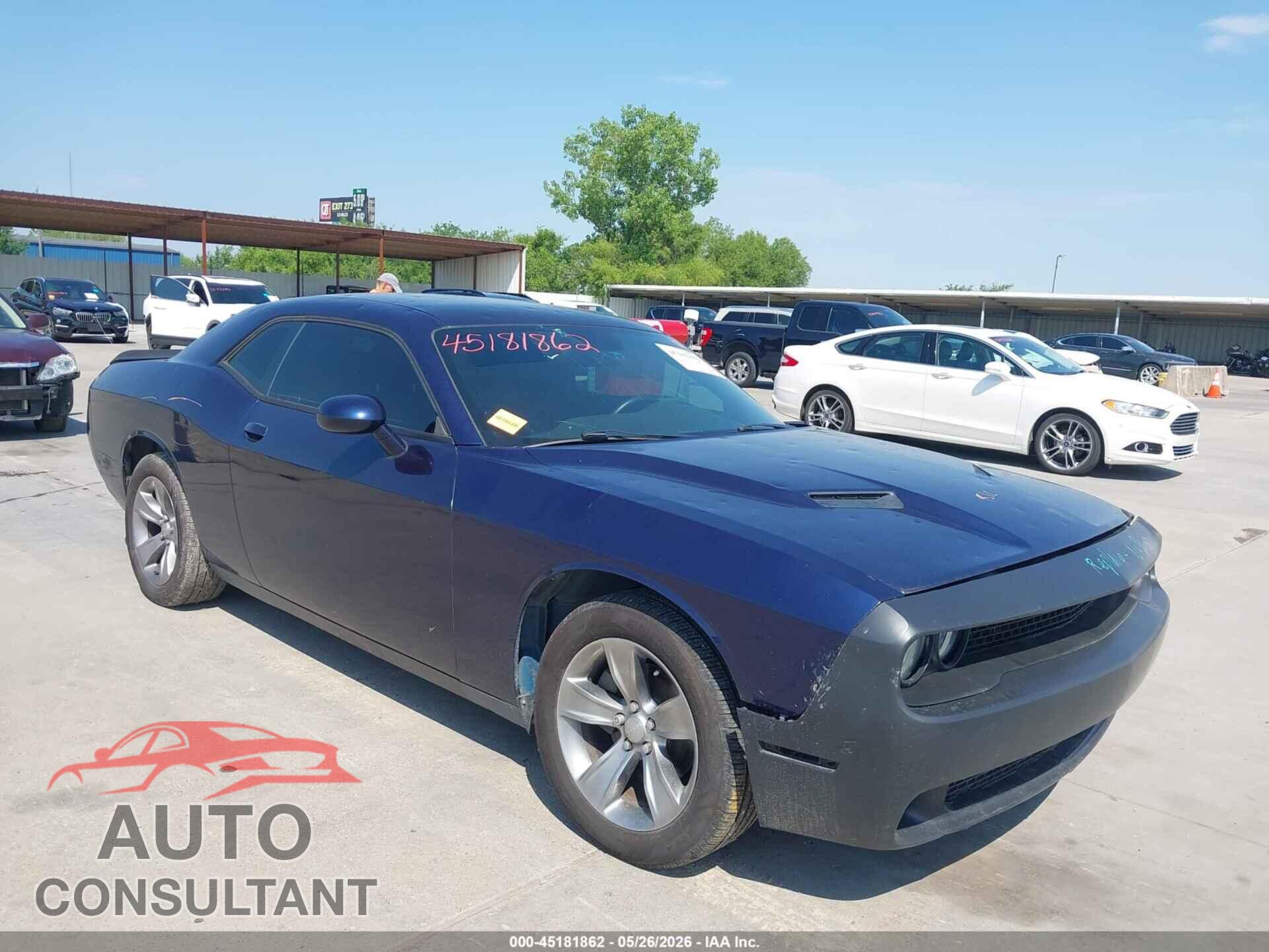 DODGE CHALLENGER 2015 - 2C3CDZAG4FH705118