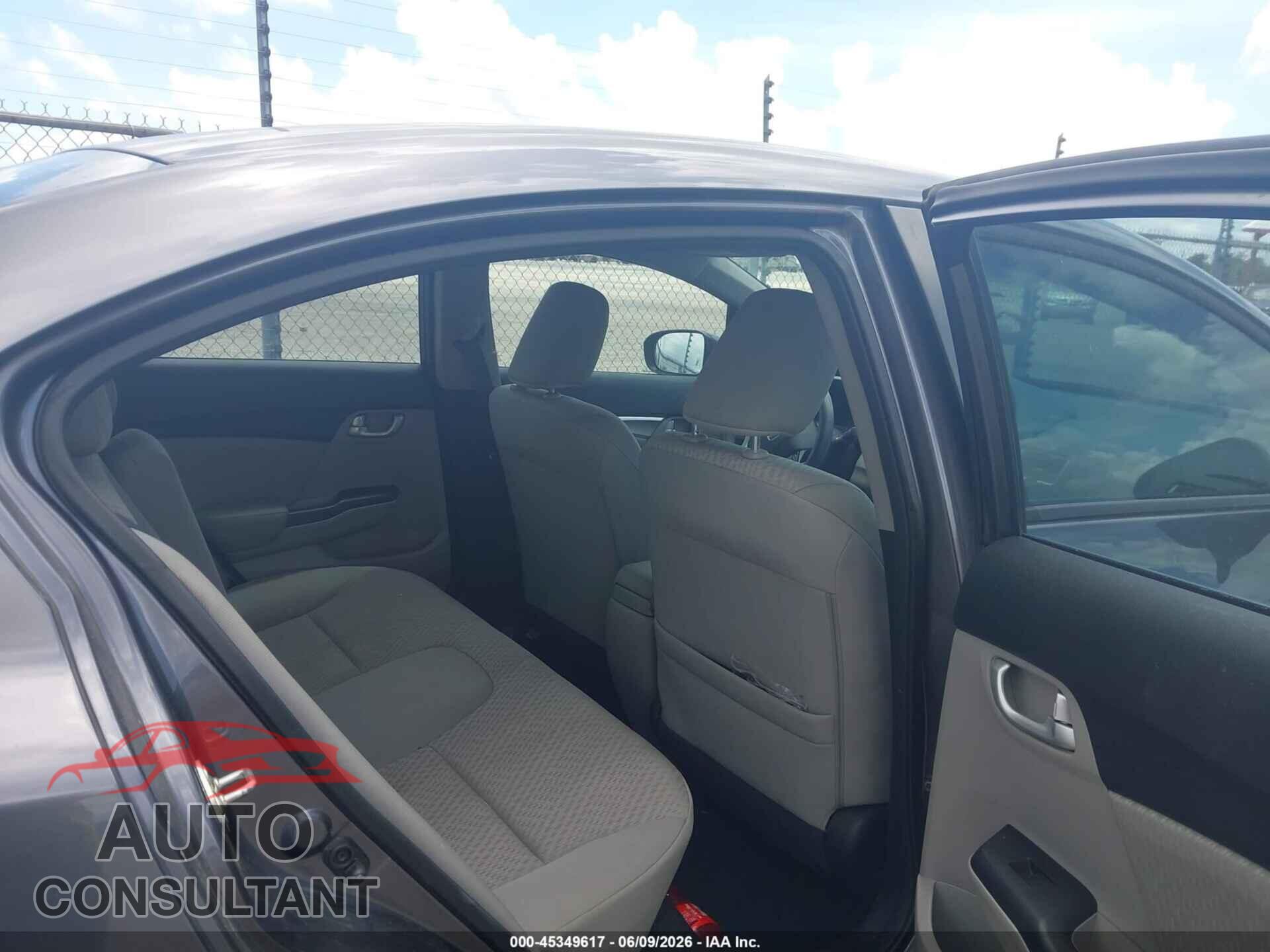 HONDA CIVIC 2014 - 19XFB2F89EE060144